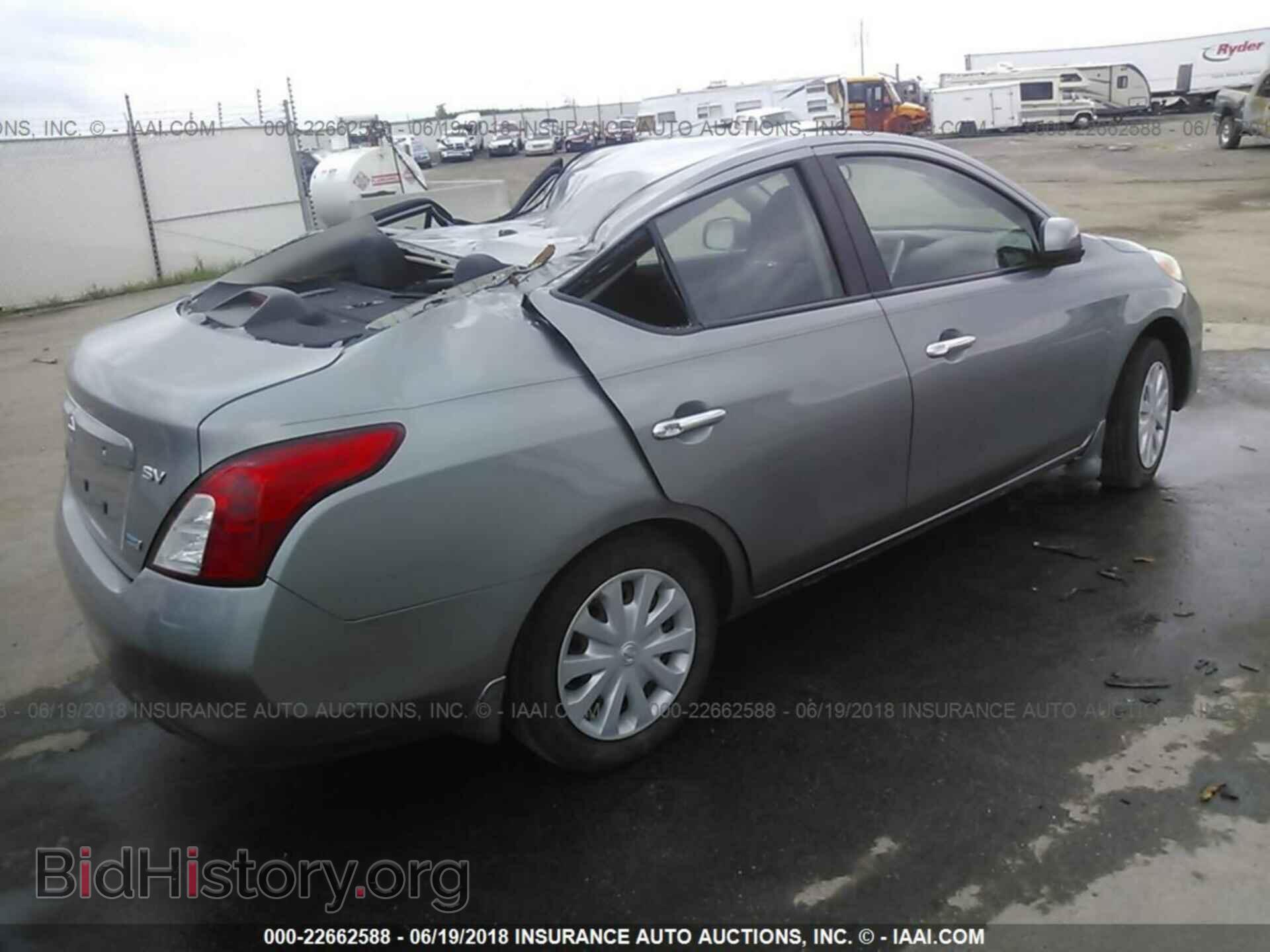 2012 Nissan Versa - VIN: 3N1CN7AP6CL943149 - Фото 4