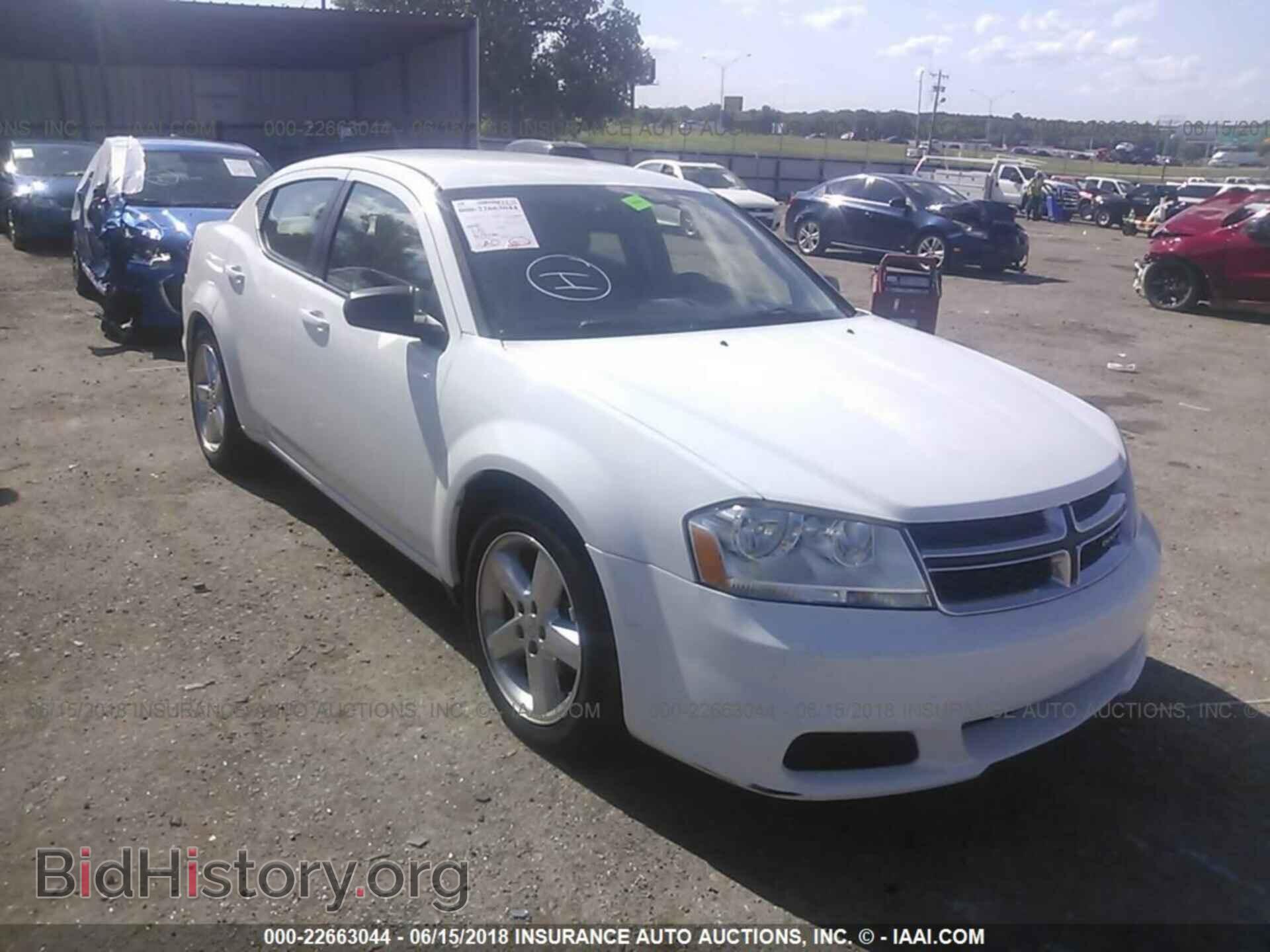 Фотография 1C3CDZAG6DN749903 - Dodge Avenger 2013