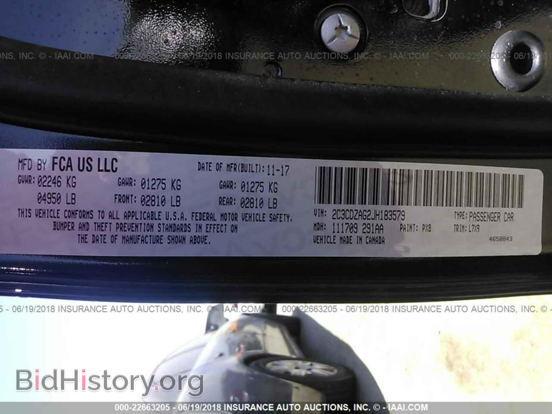 2018 Dodge Challenger - VIN: 2C3CDZAG2JH183579 - Photo 9