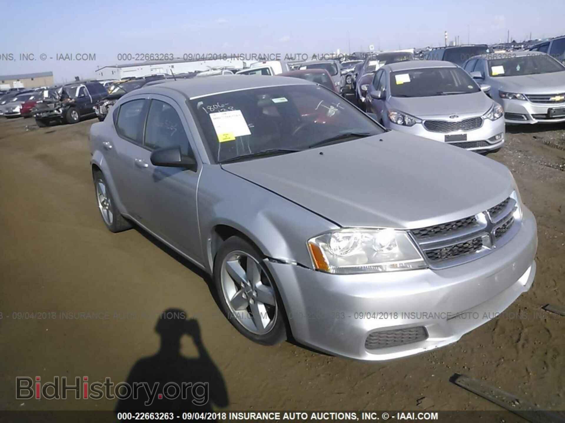 Photo 1C3CDZAB8CN310477 - Dodge Avenger 2012