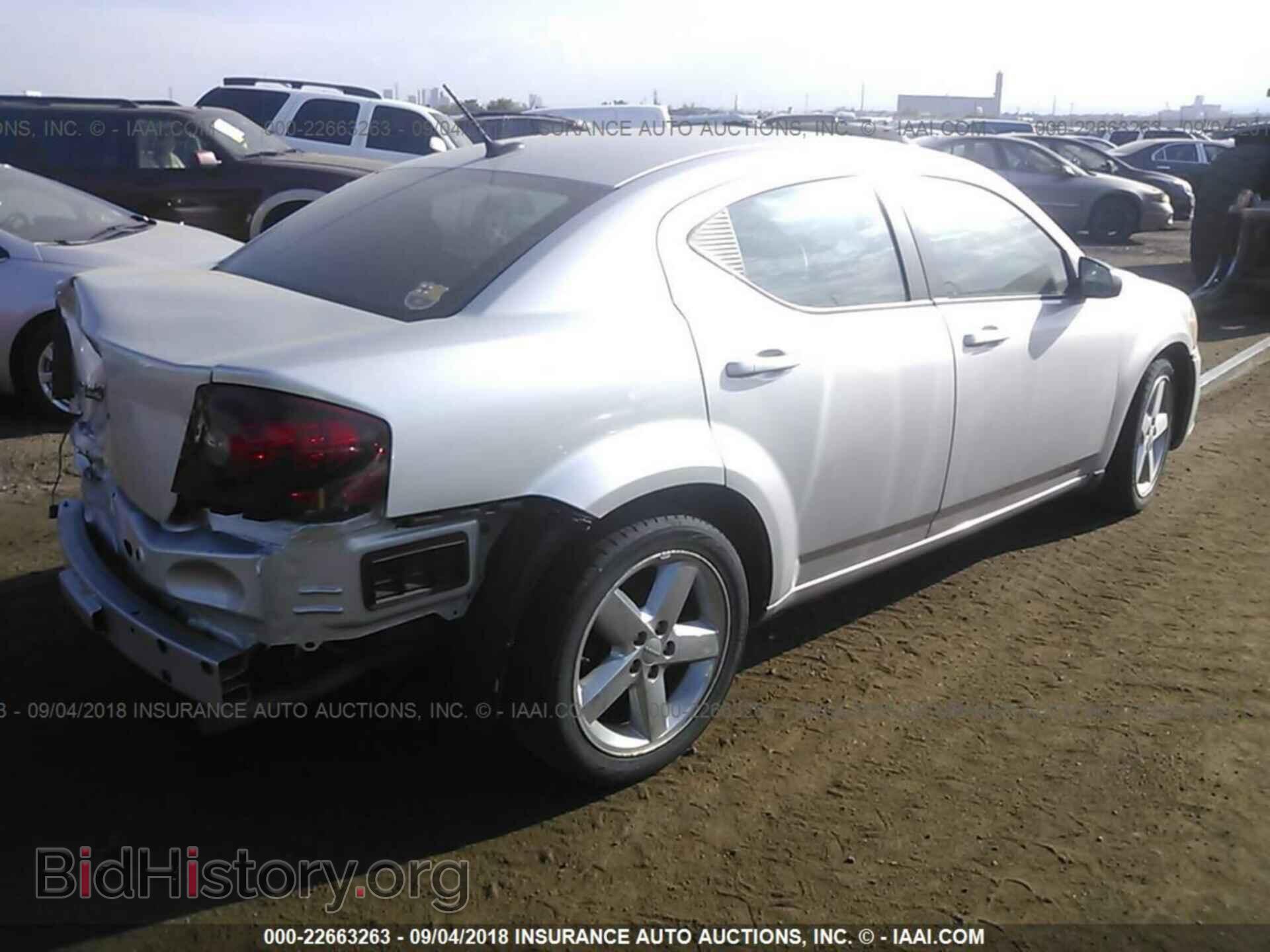 2012 Dodge Avenger - VIN: 1C3CDZAB8CN310477 - Фото 4