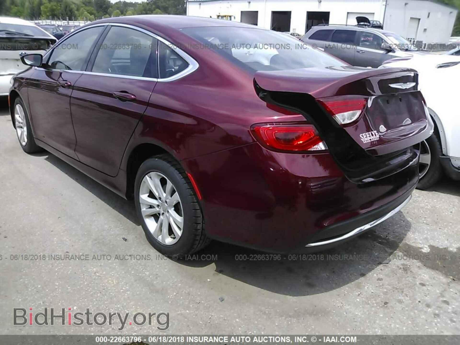 2015 Chrysler 200 - VIN: 1C3CCCAB2FN574508 - Photo 3