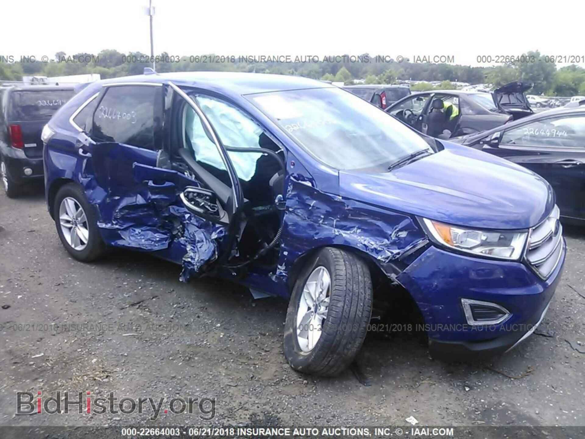 Фотография 2FMTK3J96FBB44872 - Ford Edge 2015