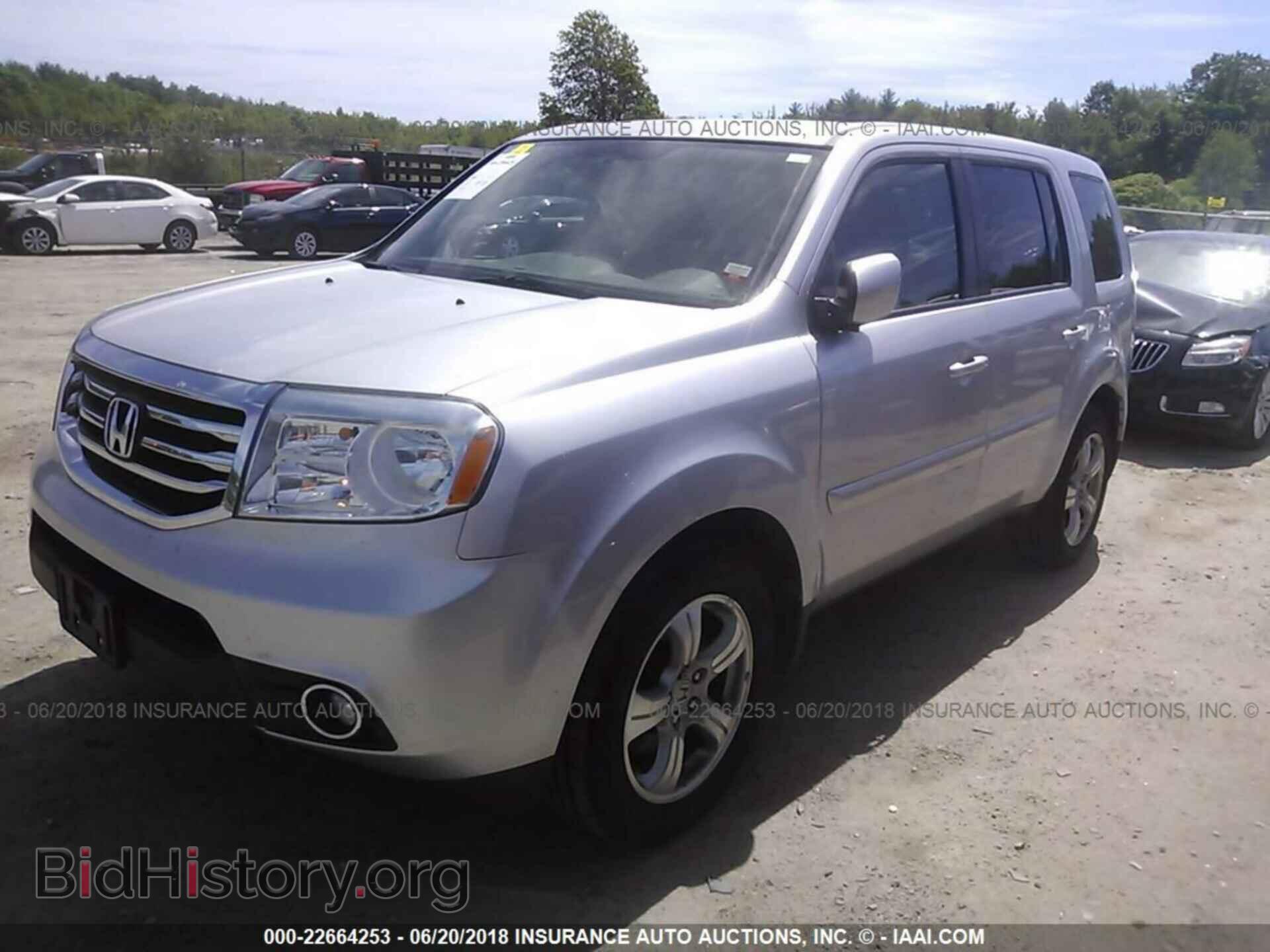 2013 Honda Pilot - VIN: 5FNYF4H46DB014136 - Фото 2