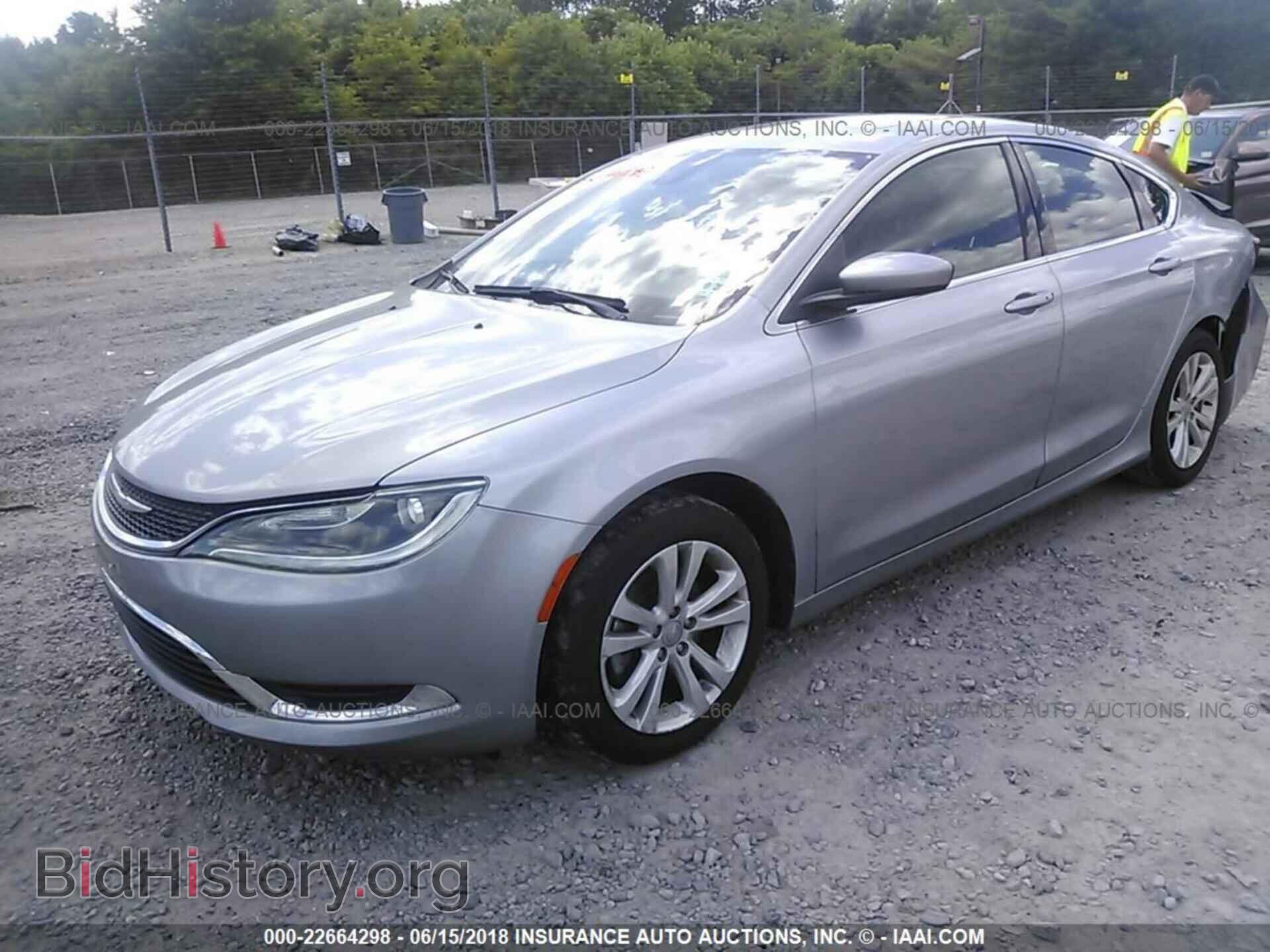 2015 Chrysler 200 - VIN: 1C3CCCAB9FN701187 - Фото 2