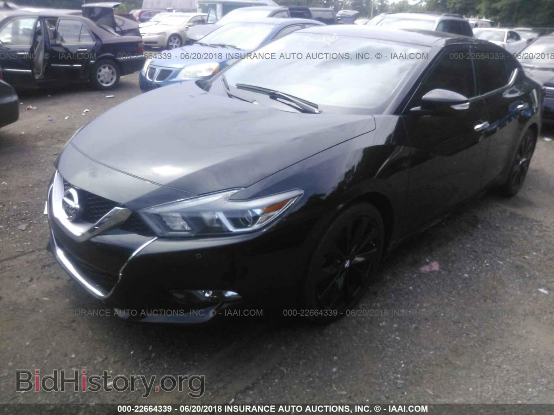 2017 Nissan Maxima - VIN: 1N4AA6AP6HC410110 - Фото 2