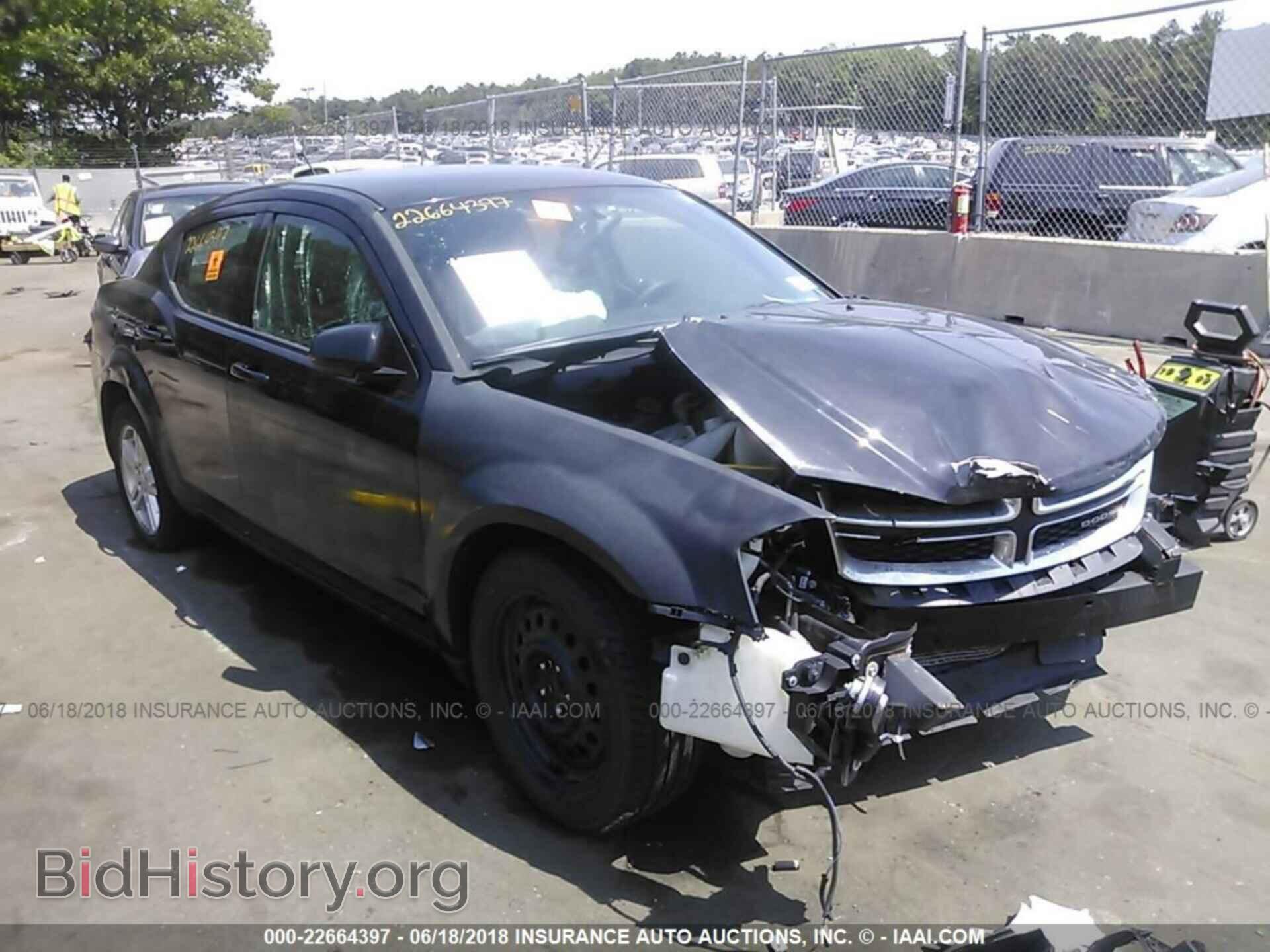 Фотография 1C3CDZCB8DN548411 - Dodge Avenger 2013