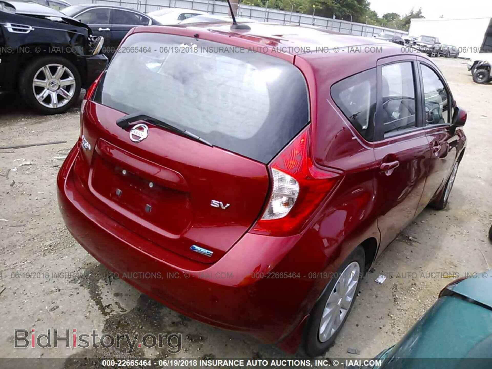 2014 Nissan Versa note - VIN: 3N1CE2CP7EL391227 - Фото 4