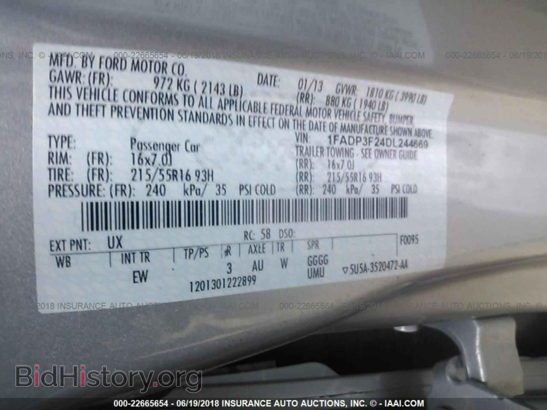 2013 Ford Focus - VIN: 1FADP3F24DL244669 - Photo 9