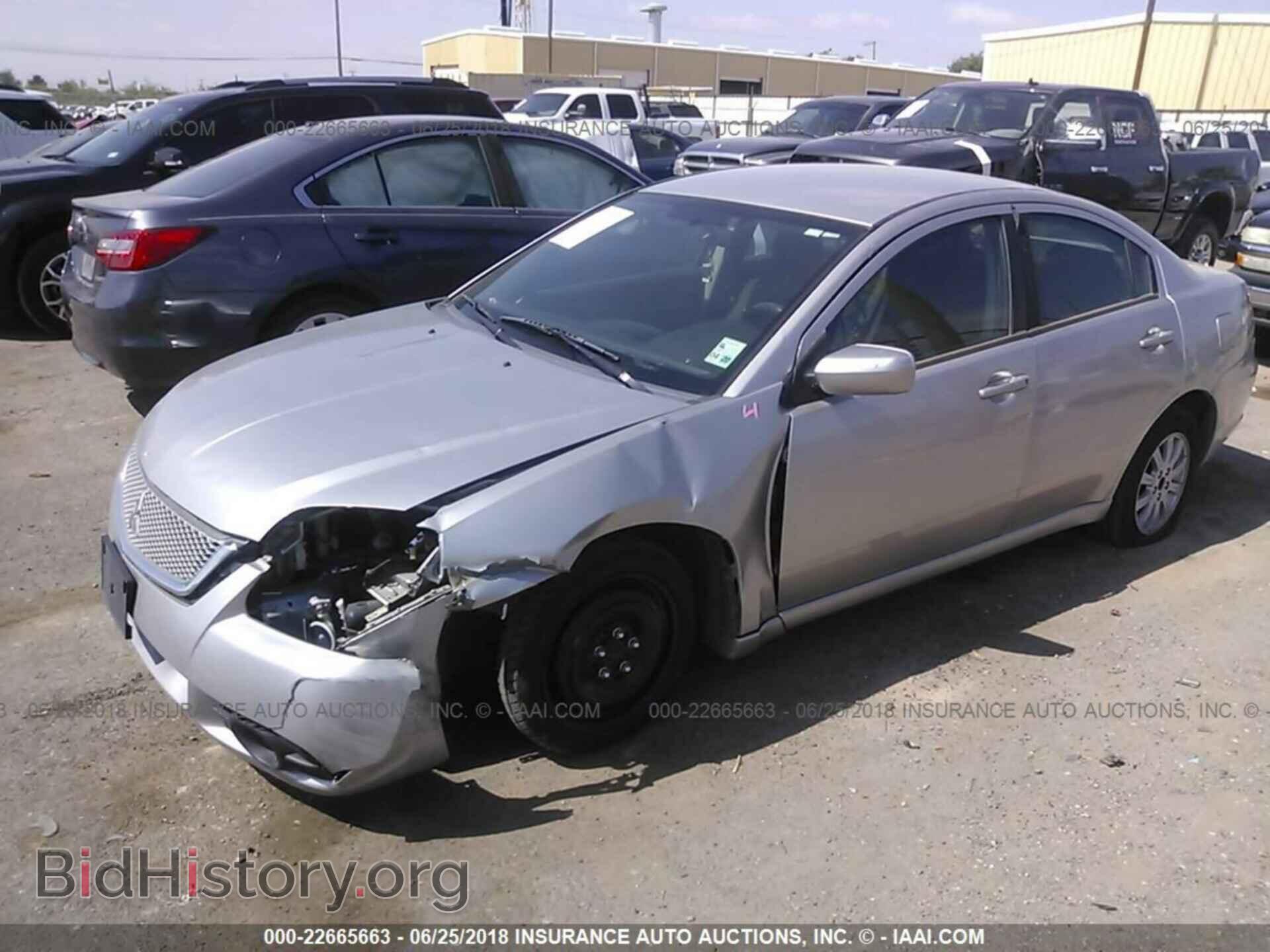 2012 Mitsubishi Galant - VIN: 4A32B2FF1CE008266 - Фото 2