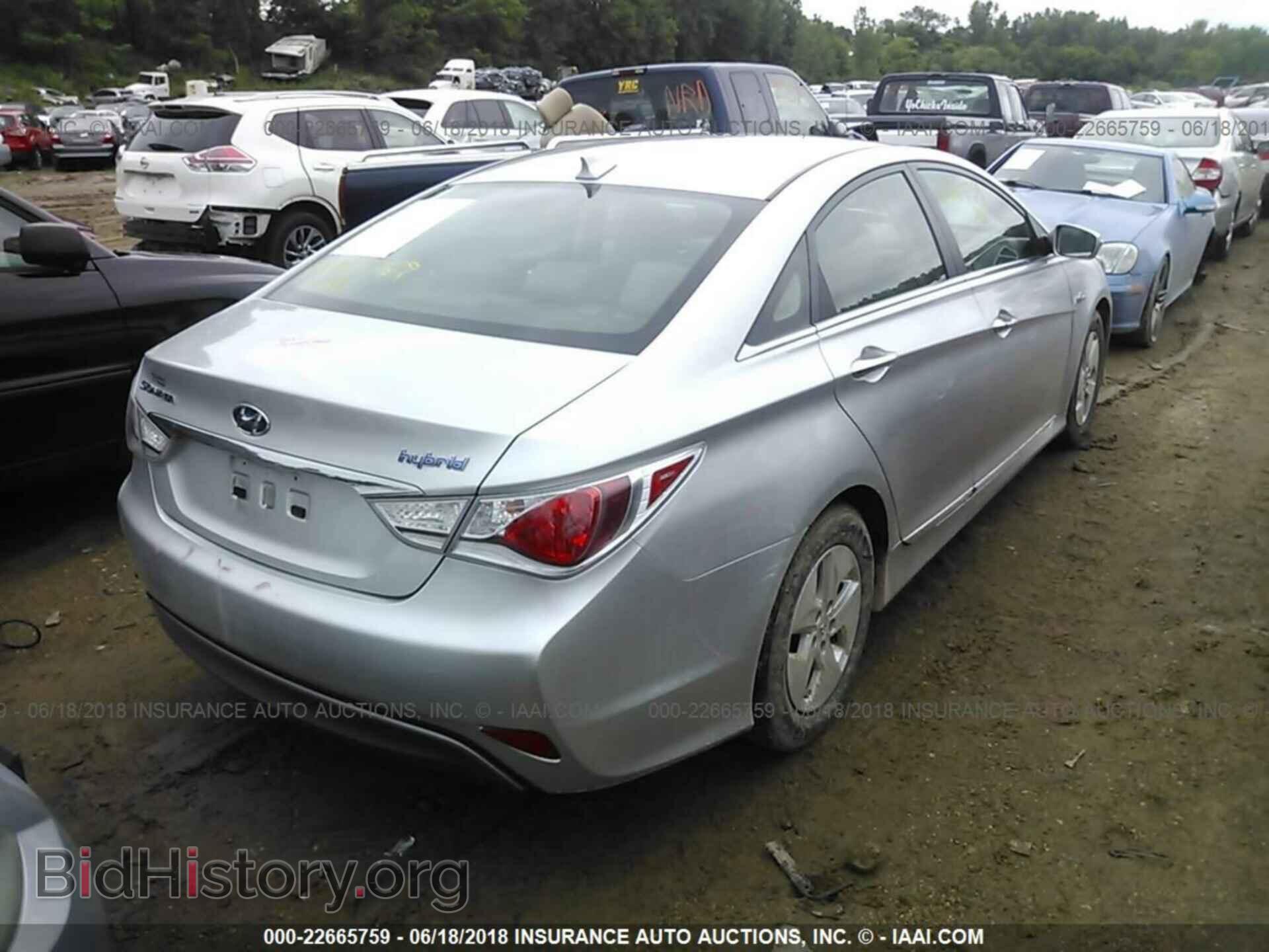 2012 Hyundai Sonata - VIN: KMHEC4A47CA024196 - Фото 4