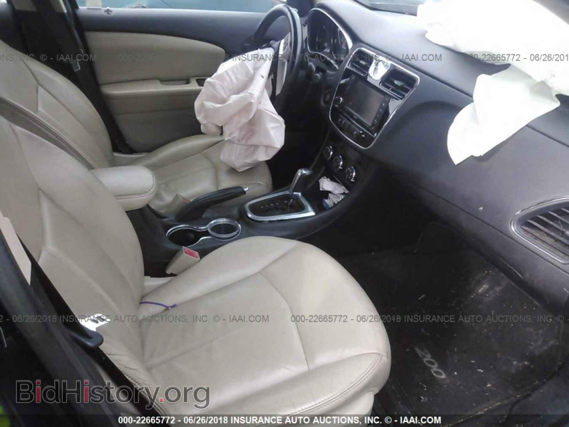 2013 Chrysler 200 - VIN: 1C3CCBCGXDN651707 - Photo 5