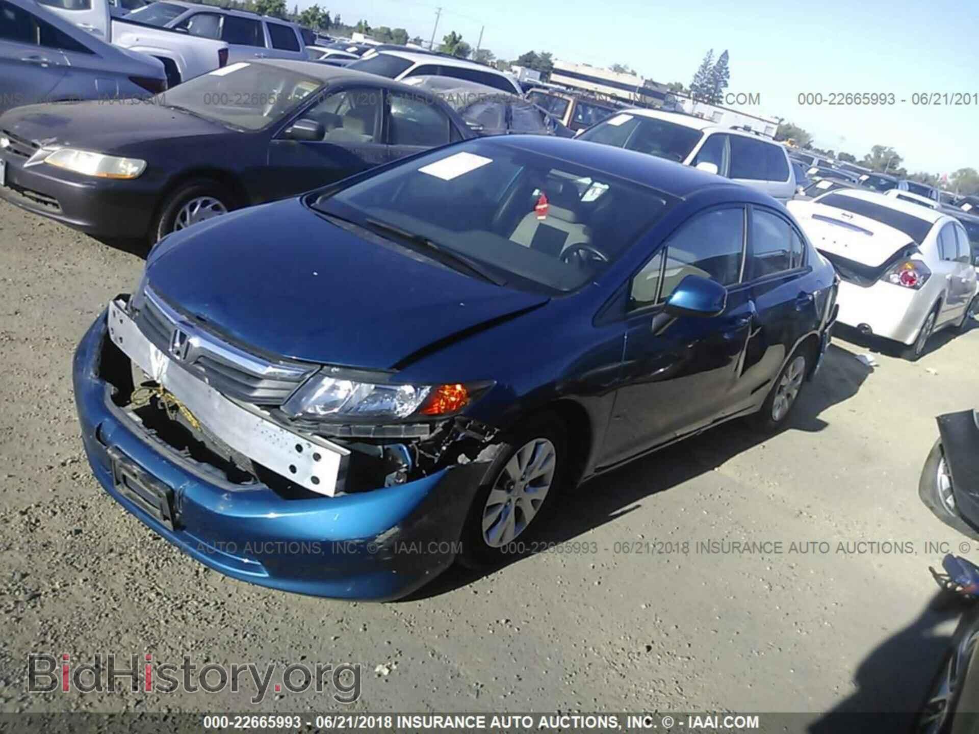 2012 Honda CIVIC (VIN 19XFB2F5XCE362061) — фото 2 из 10
