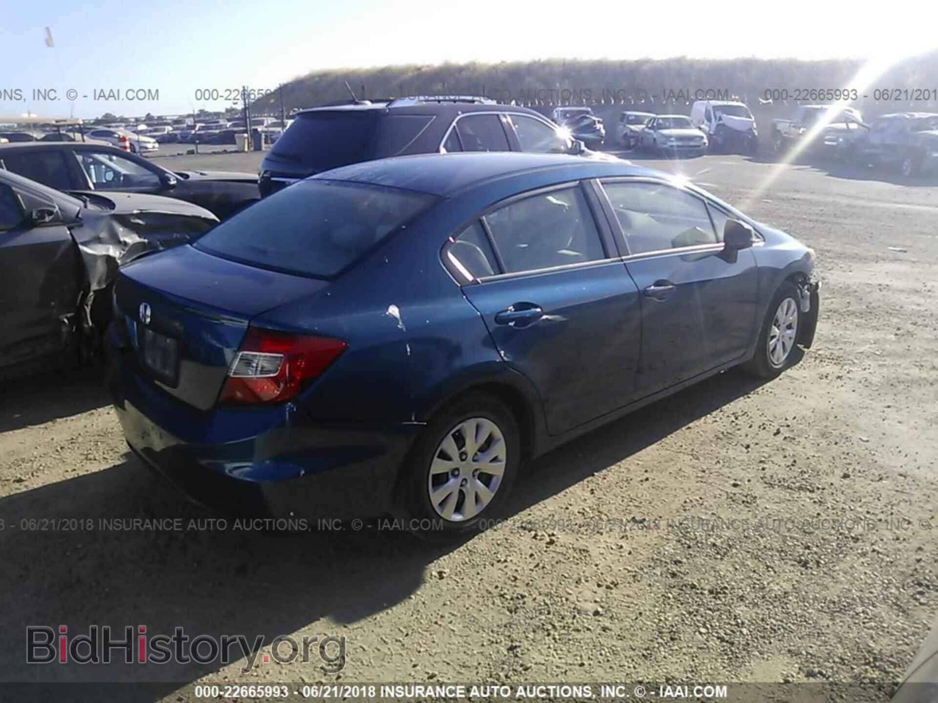 2012 Honda CIVIC (VIN 19XFB2F5XCE362061) — фото 4 из 10