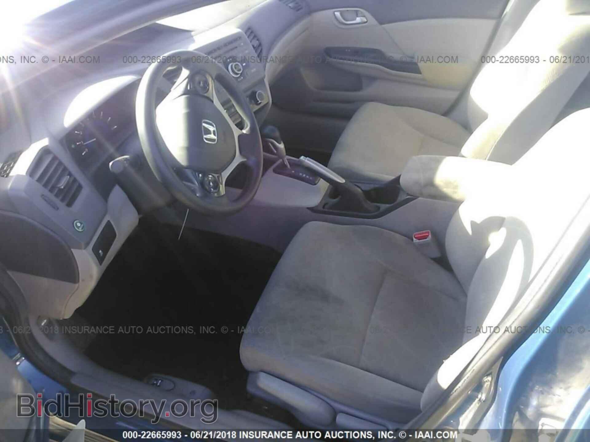 2012 Honda CIVIC (VIN 19XFB2F5XCE362061) — фото 5 из 10