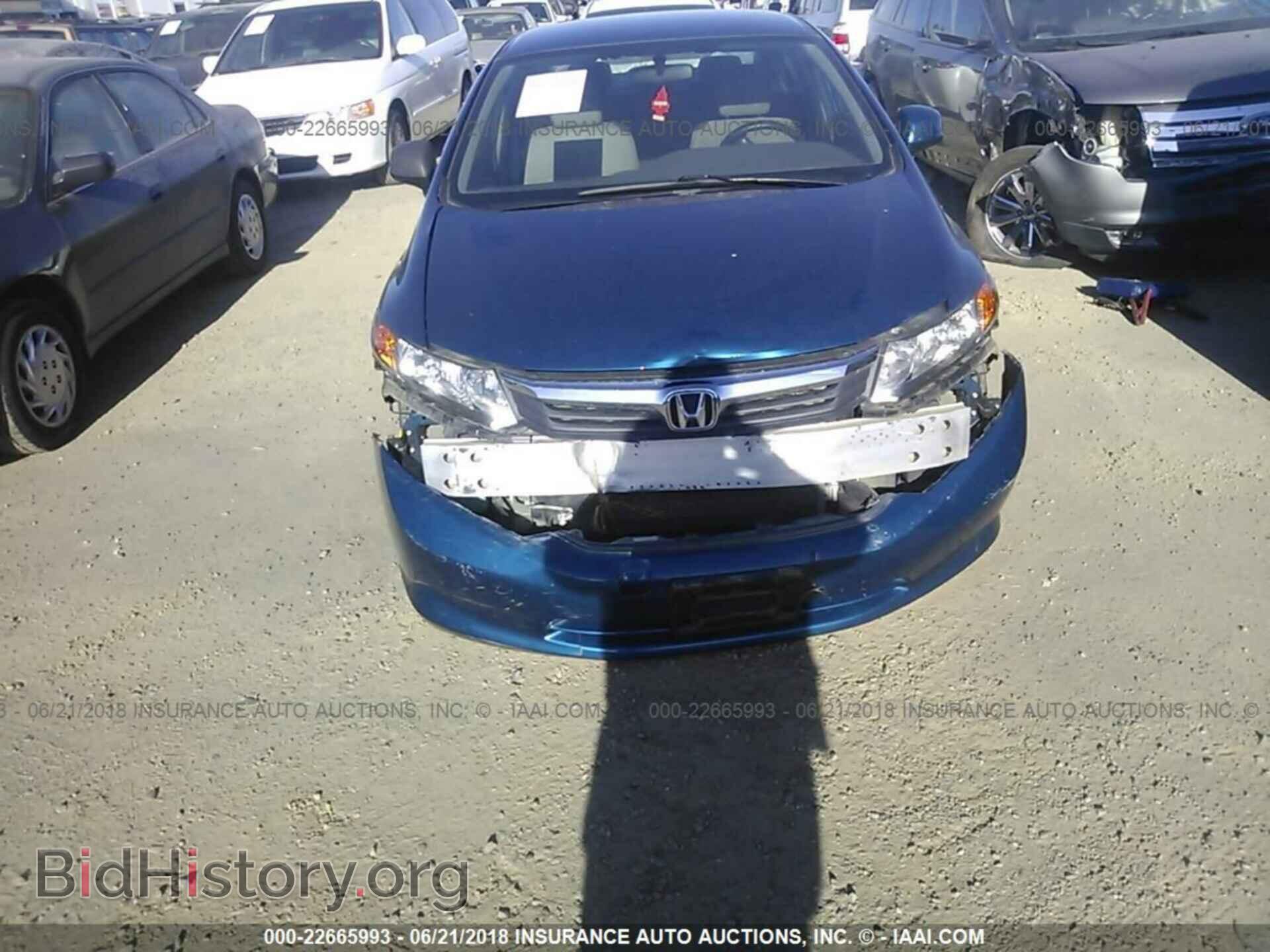 2012 Honda CIVIC (VIN 19XFB2F5XCE362061) — фото 6 из 10