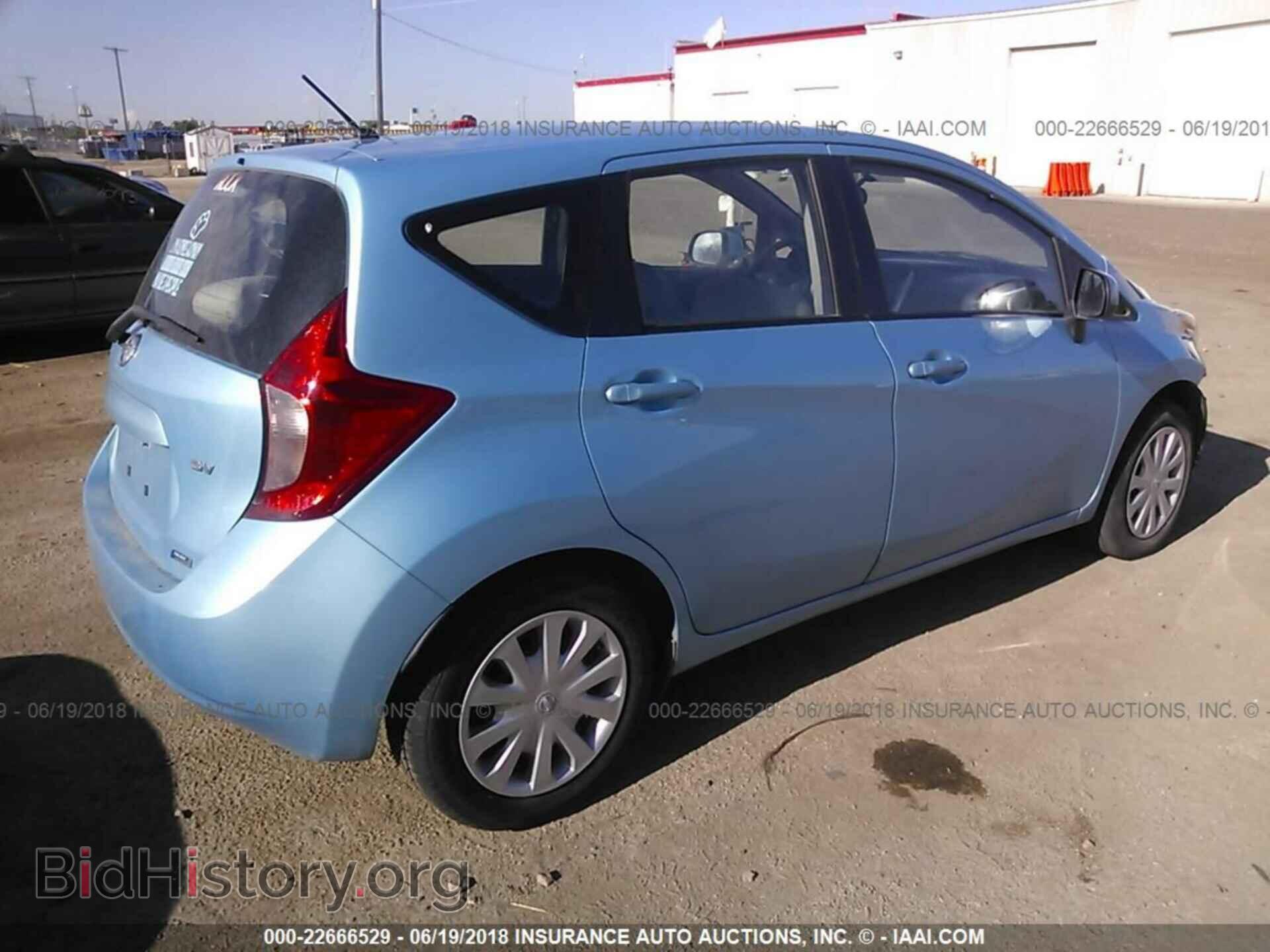 2014 Nissan Versa note - VIN: 3N1CE2CP3EL360377 - Фото 4