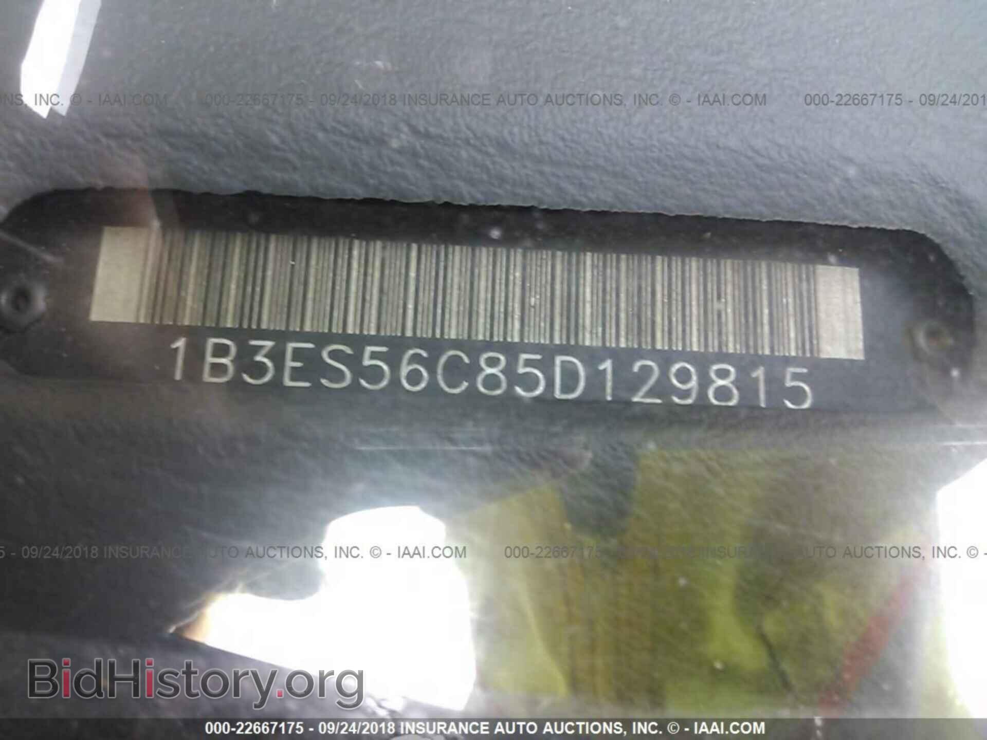 2005 DODGE NEON - VIN: 1B3ES56C85D129815 - Фото 9