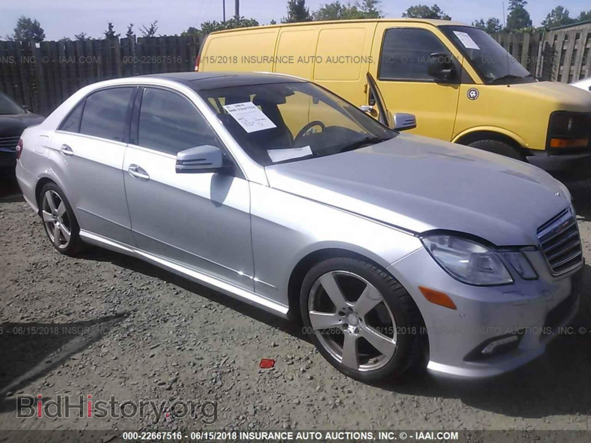Photo WDDHF8HB4BA481007 - Mercedes-benz E 2011