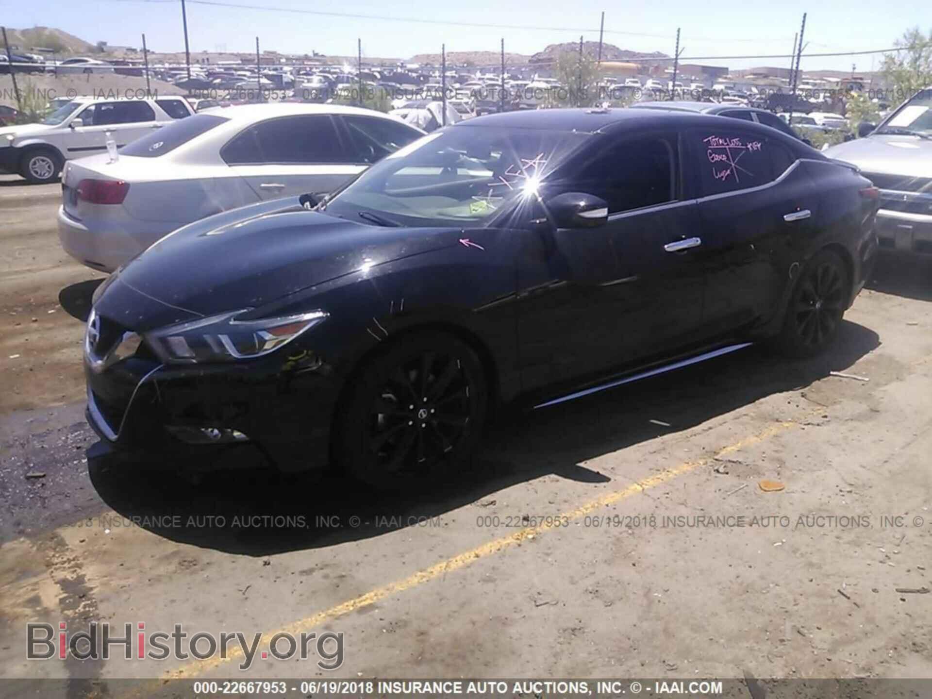 2017 Nissan Maxima - VIN: 1N4AA6APXHC412295 - Фото 2