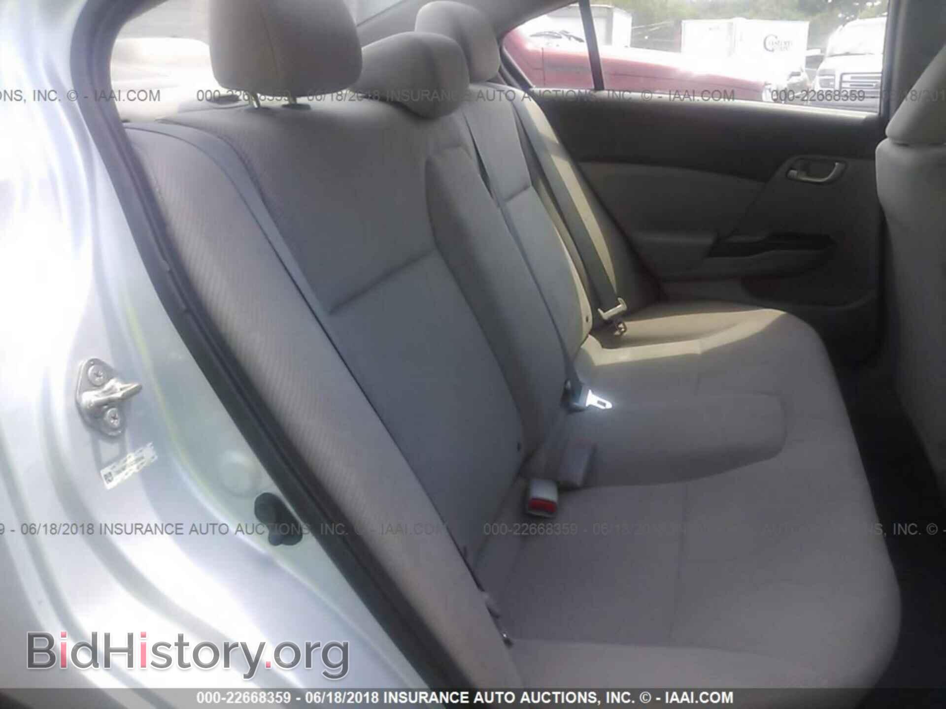 2012 Honda Civic - VIN: 19XFB2F51CE335654 - Фото 8