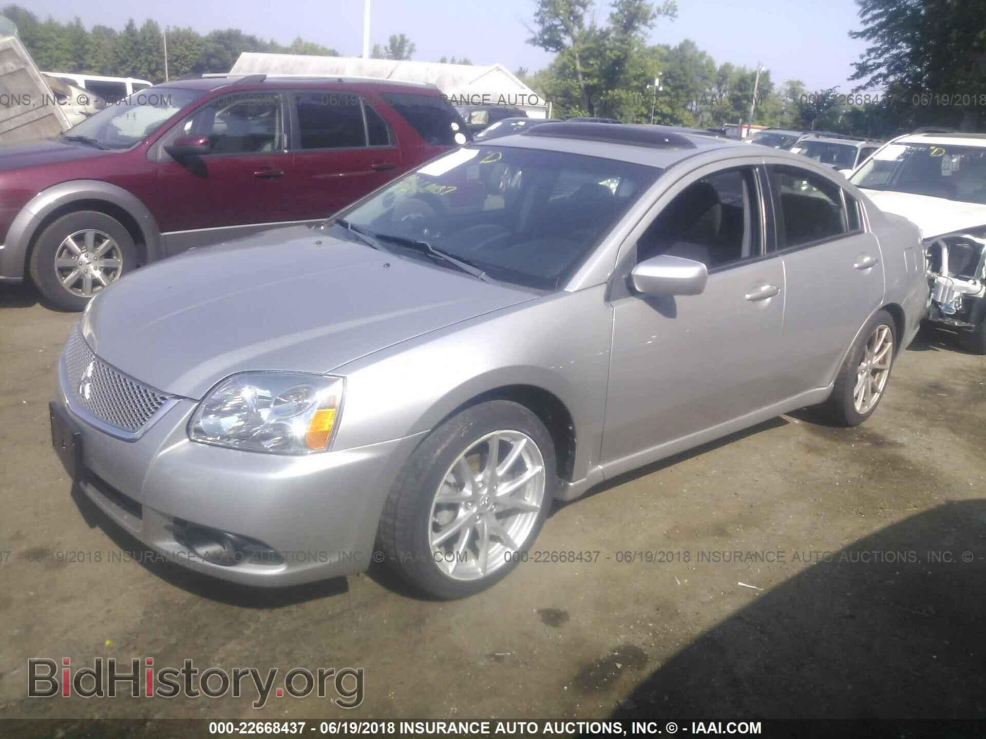 2012 Mitsubishi Galant - VIN: 4A32B3FF0CE017613 - Фото 2