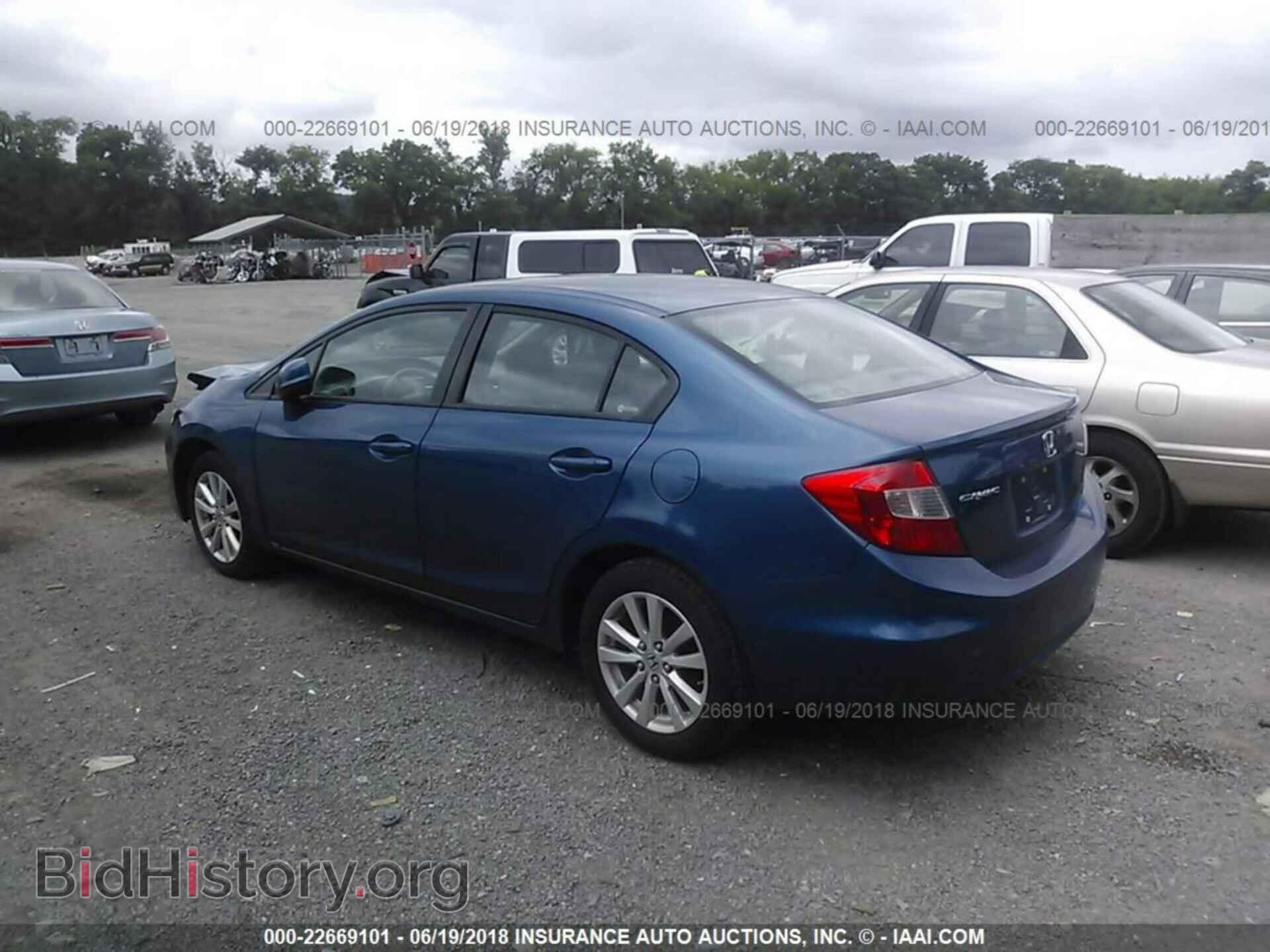 2012 Honda CIVIC (VIN 19XFB2F96CE314771) — фото 3 из 10
