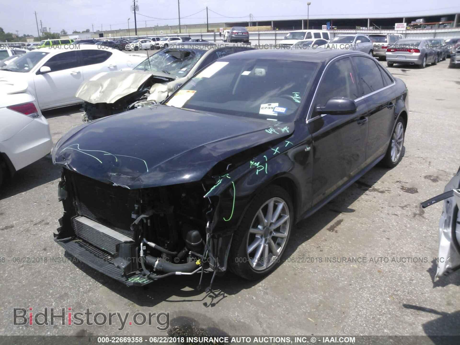 2014 Audi A4 - VIN: WAUEFAFL8EN008012 - Фото 2