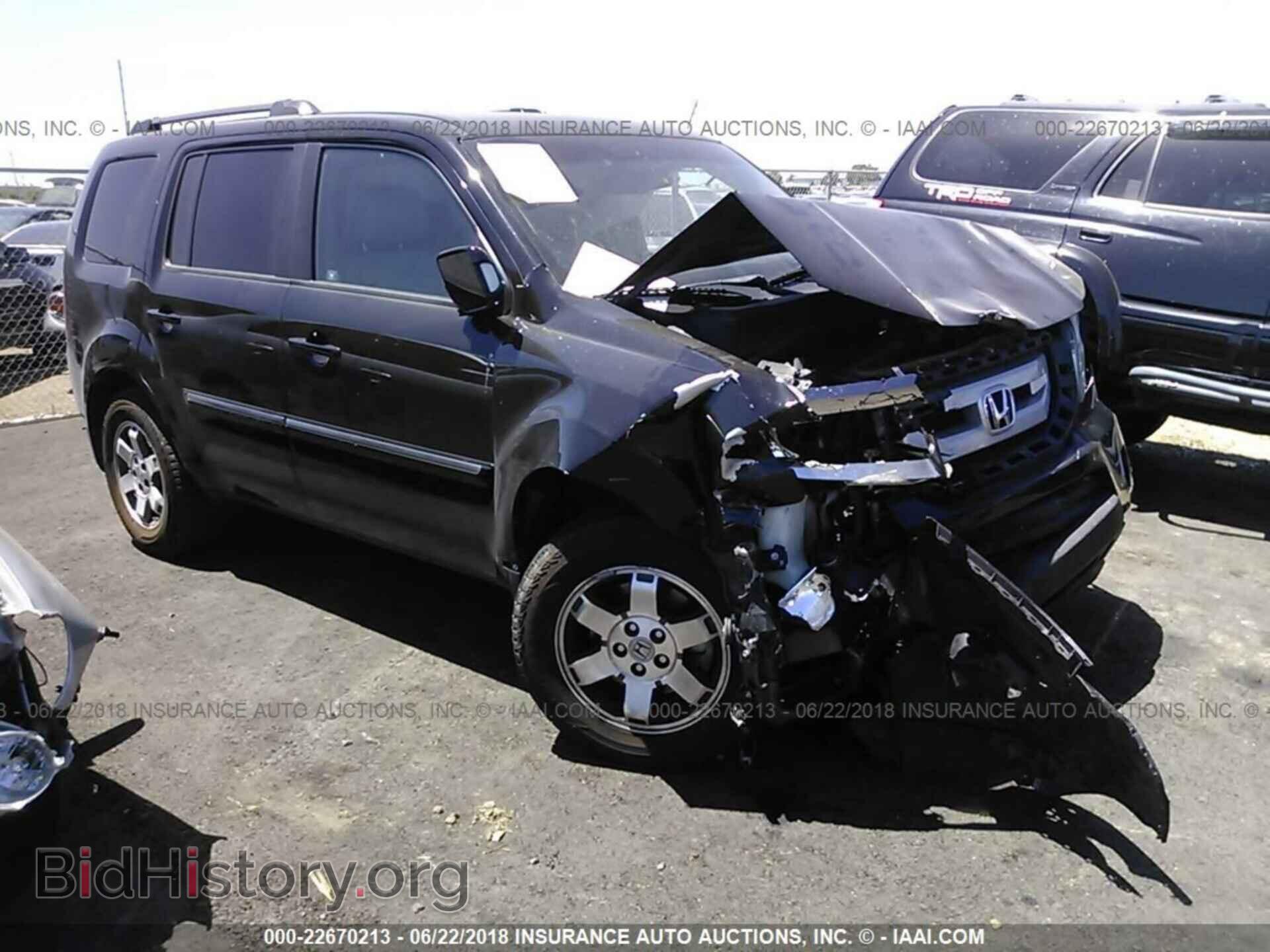 Фотография 5FNYF3H92BB047430 - Honda Pilot 2011