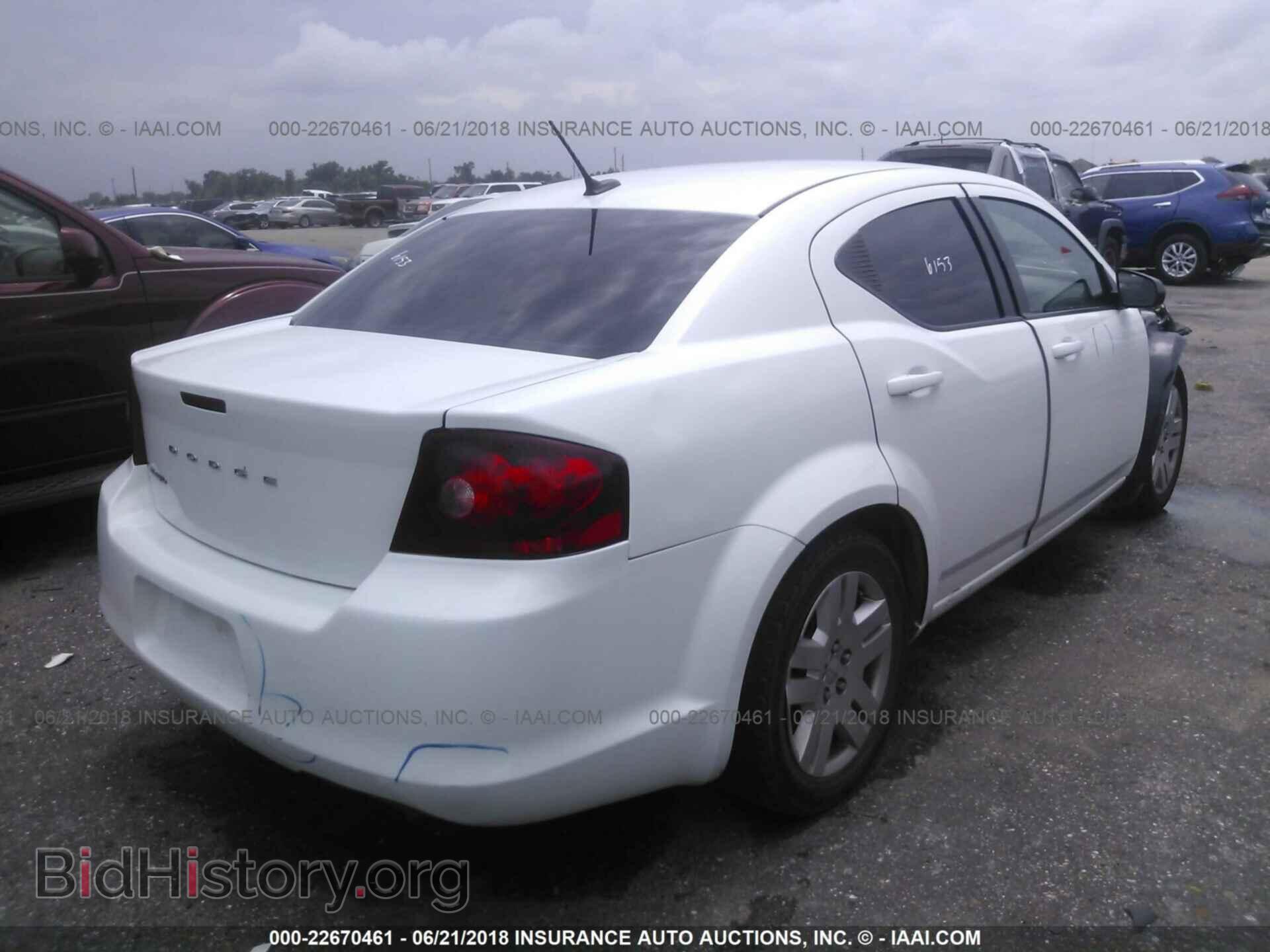 2013 Dodge Avenger - VIN: 1C3CDZAB9DN610935 - Фото 4