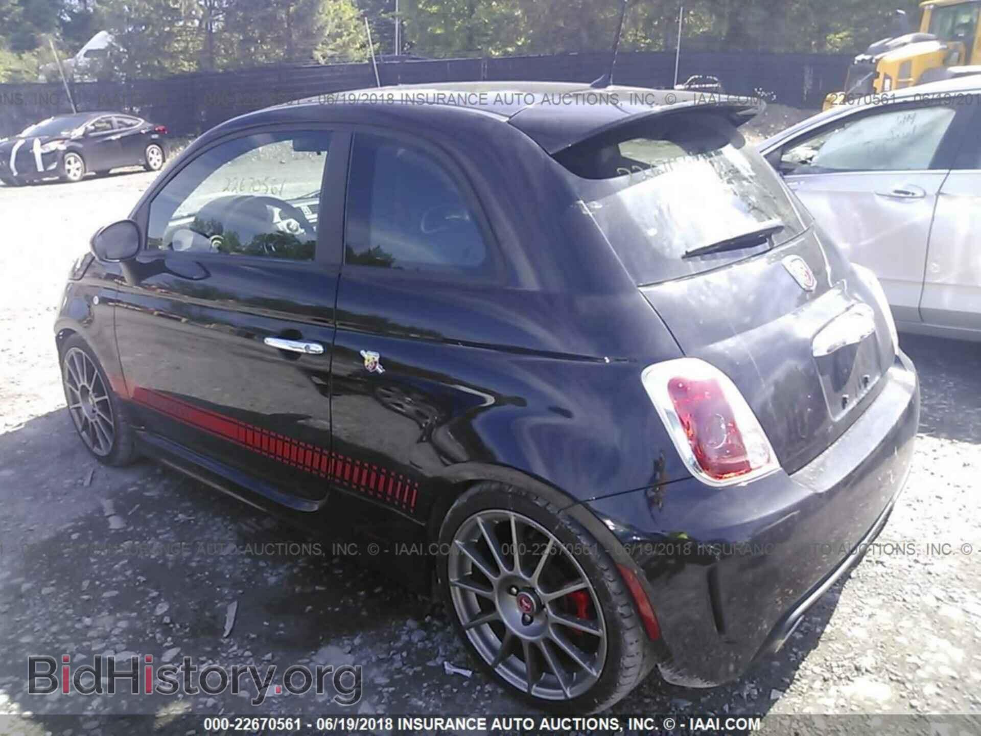 2013 Fiat 500 - VIN: 3C3CFFFH0DT739345 - Фото 3