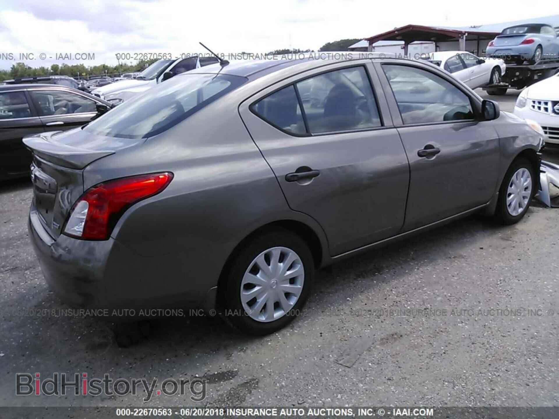 2013 Nissan Versa - VIN: 3N1CN7AP9DL879478 - Фото 4