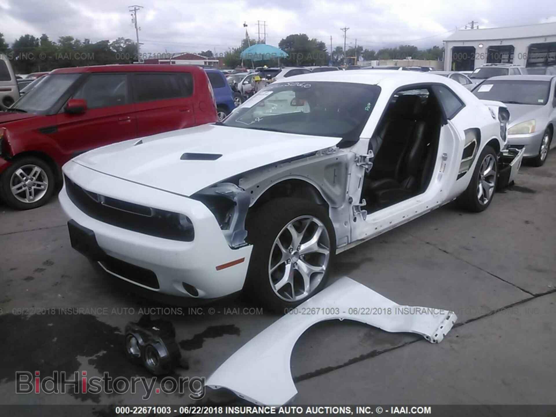 2016 Dodge Challenger - VIN: 2C3CDZAG0GH254383 - Фото 2