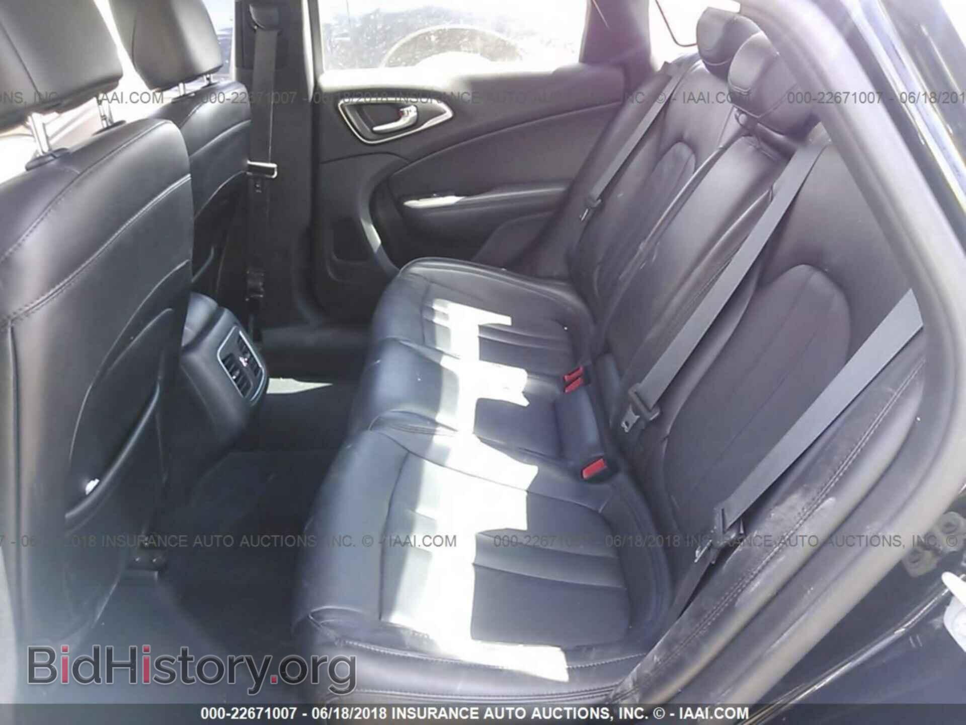 2015 Chrysler 200 - VIN: 1C3CCCCB2FN545295 - Photo 8
