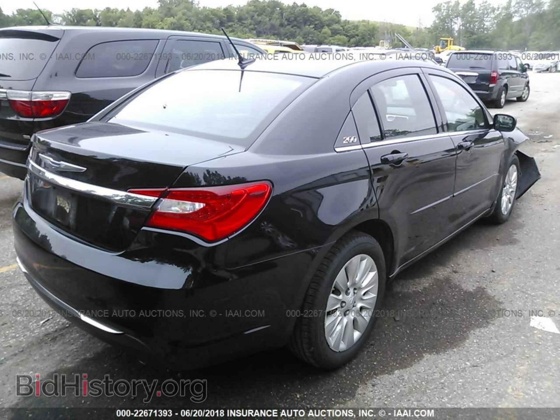 2012 Chrysler 200 - VIN: 1C3CCBAG1CN234672 - Фото 4