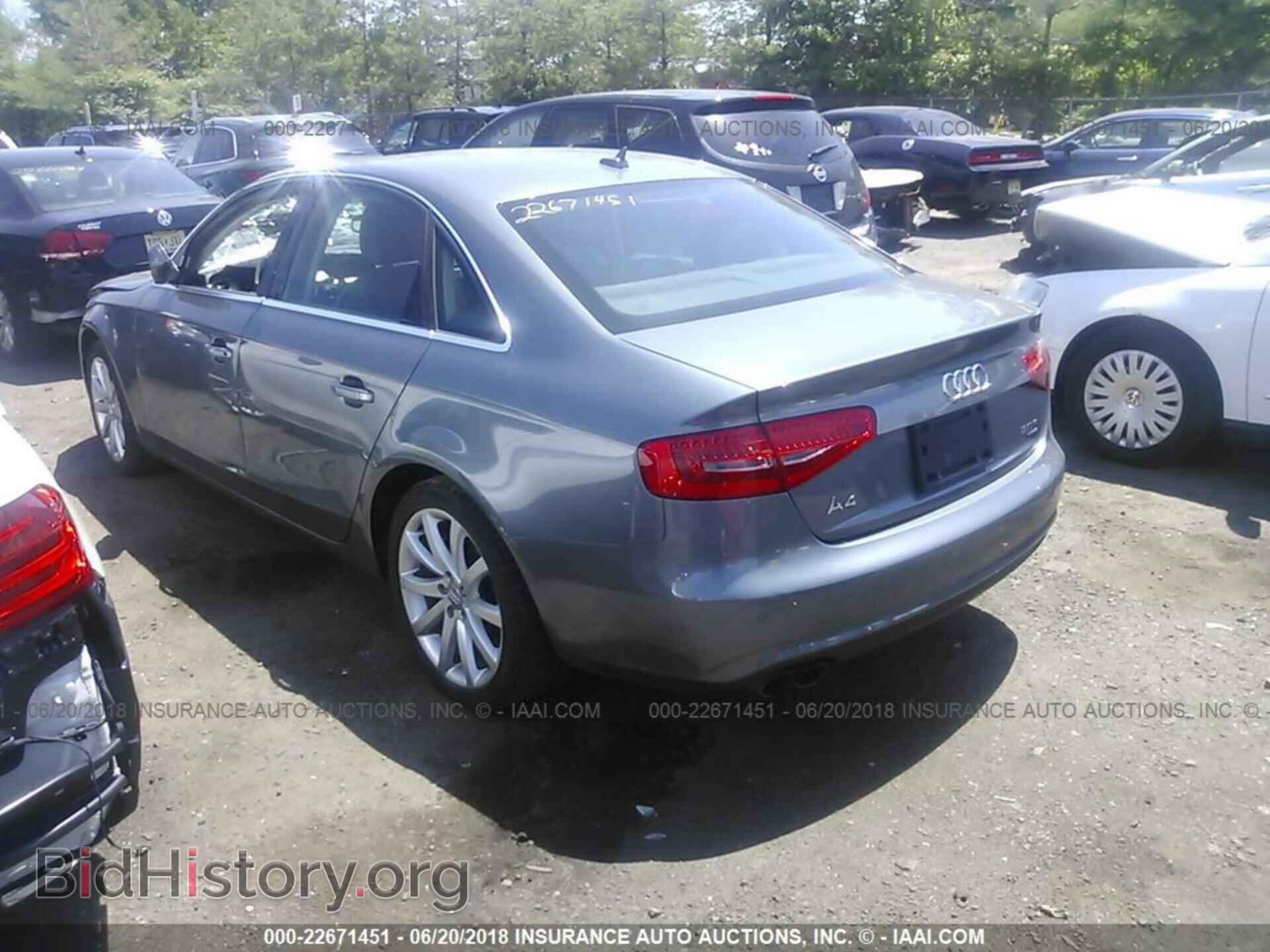 2013 Audi A4 - VIN: WAUFFAFL4DN045366 - Photo 3
