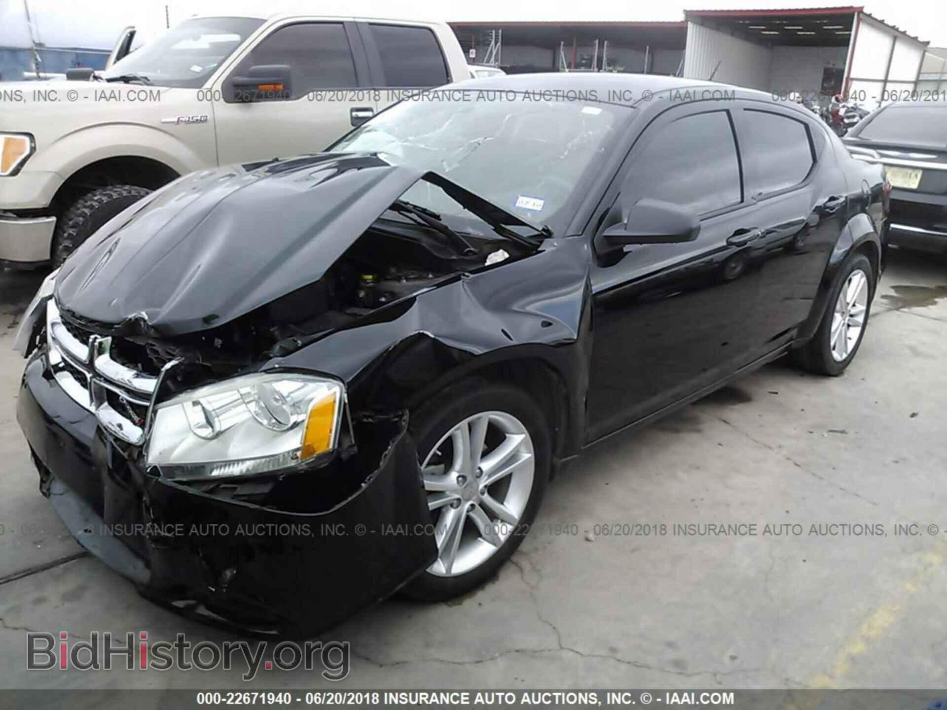 2013 Dodge Avenger - VIN: 1C3CDZAG6DN523120 - Фото 2