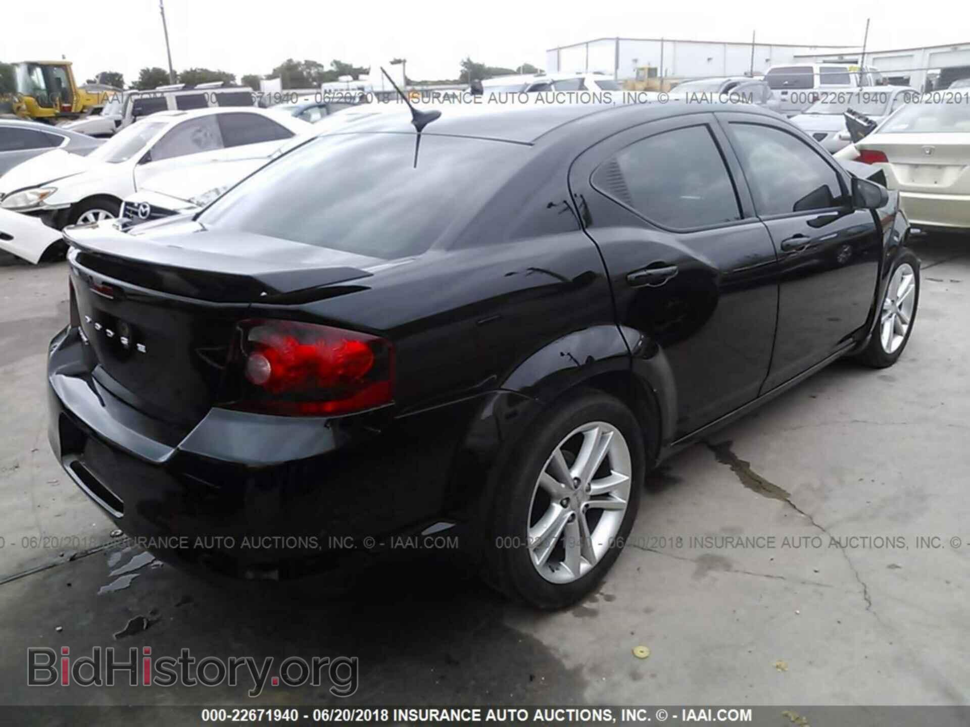 2013 Dodge Avenger - VIN: 1C3CDZAG6DN523120 - Фото 4