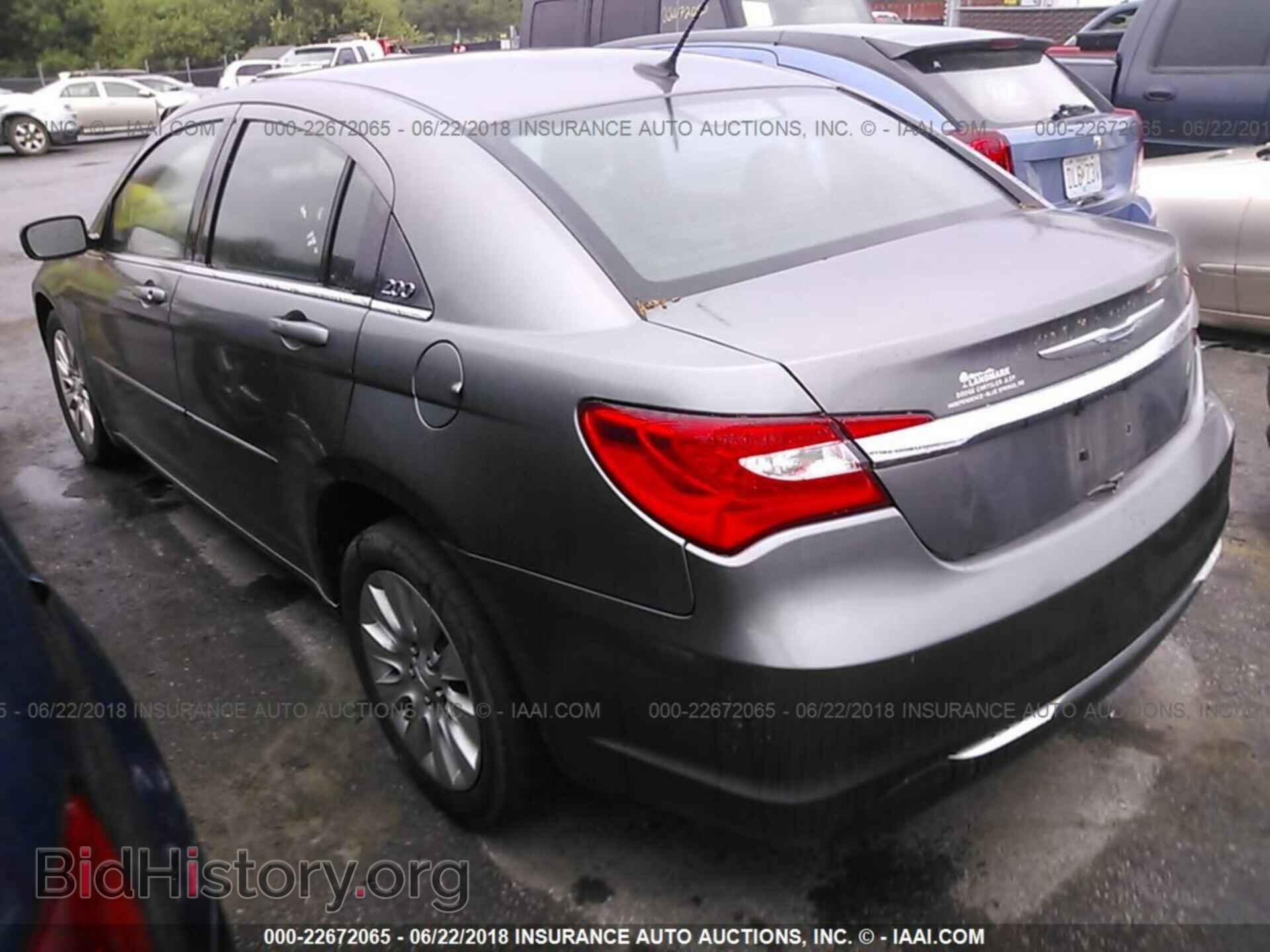 2012 Chrysler 200 - VIN: 1C3CCBAB0CN202199 - Фото 3