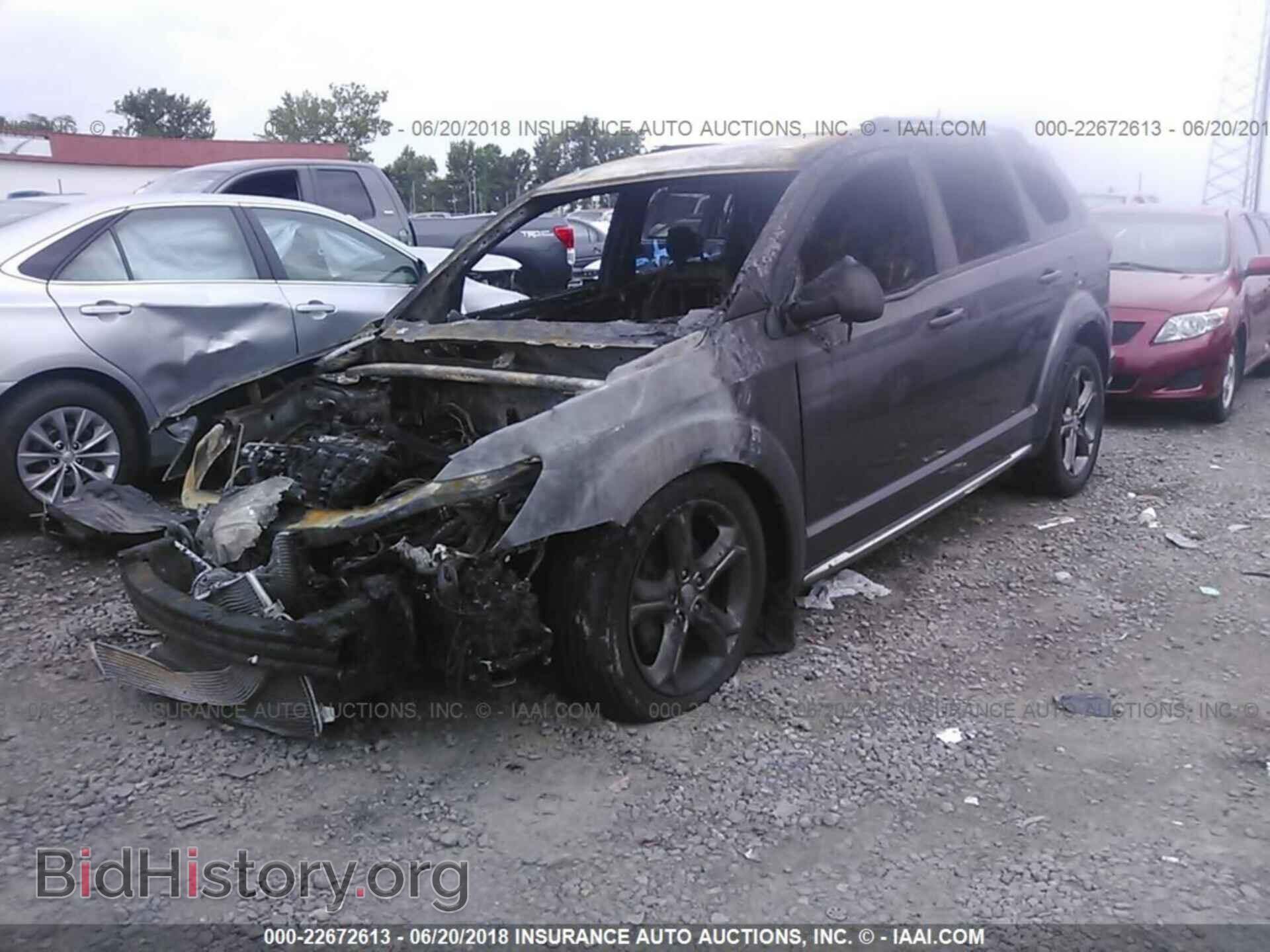 2015 Dodge Journey - VIN: 3C4PDCGB3FT617075 - Фото 2