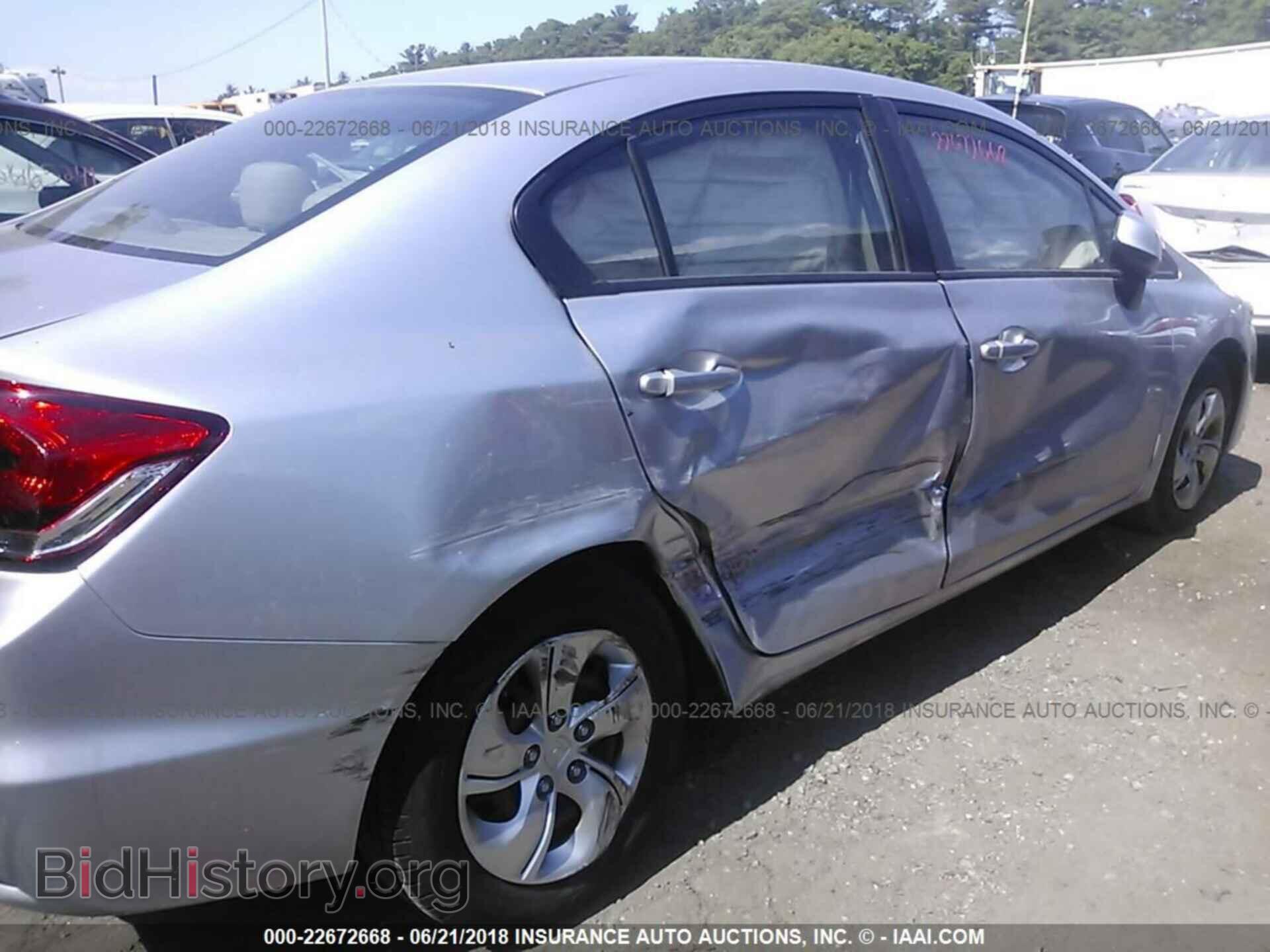 2013 Honda Civic - VIN: 2HGFB2F53DH571200 - Фото 6