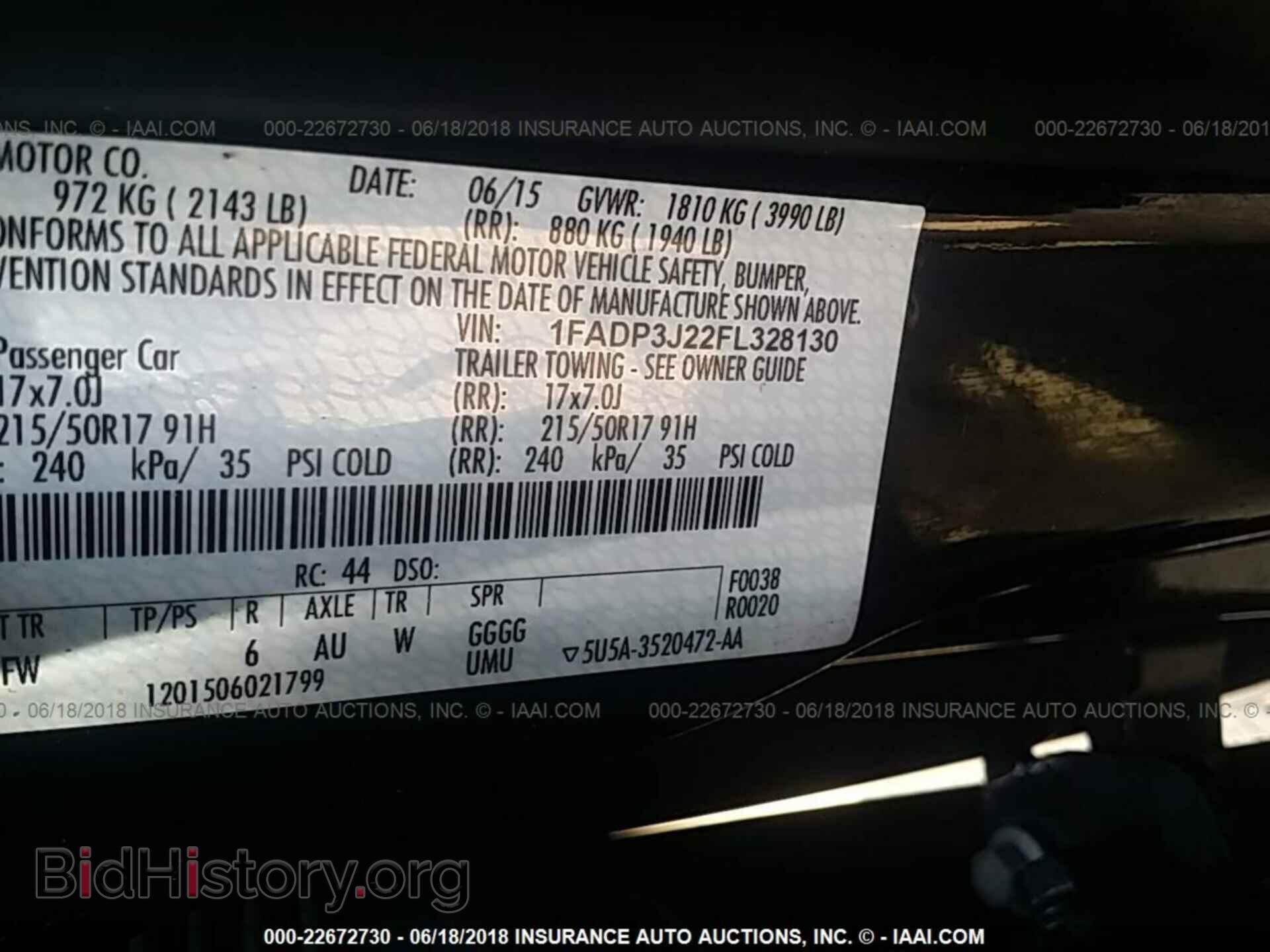 2015 Ford Focus - VIN: 1FADP3J22FL328130 - Photo 9