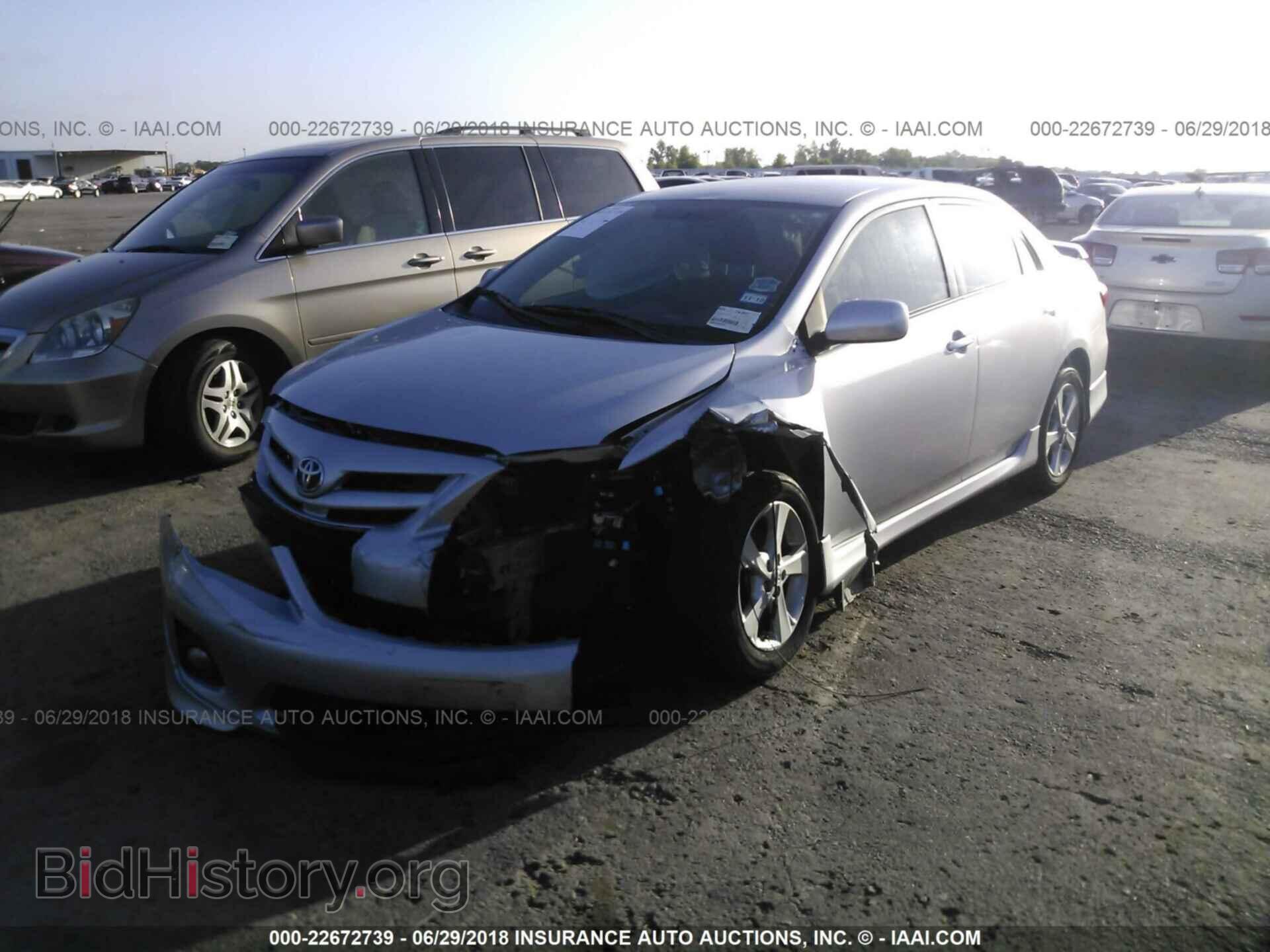 2012 Toyota Corolla - VIN: 5YFBU4EE4CP040276 - Фото 2