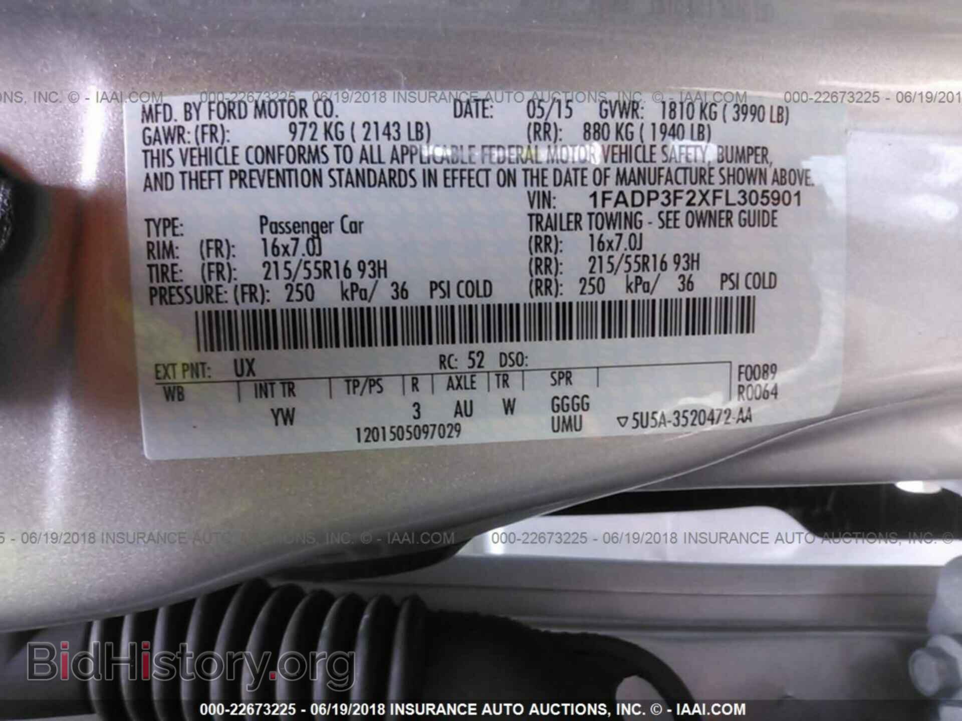 2015 Ford Focus - VIN: 1FADP3F2XFL305901 - Photo 9