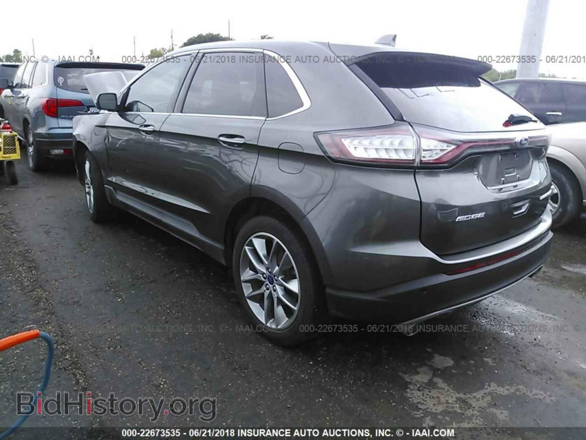 2015 Ford Edge - VIN: 2FMTK3K82FBB72903 - Фото 3