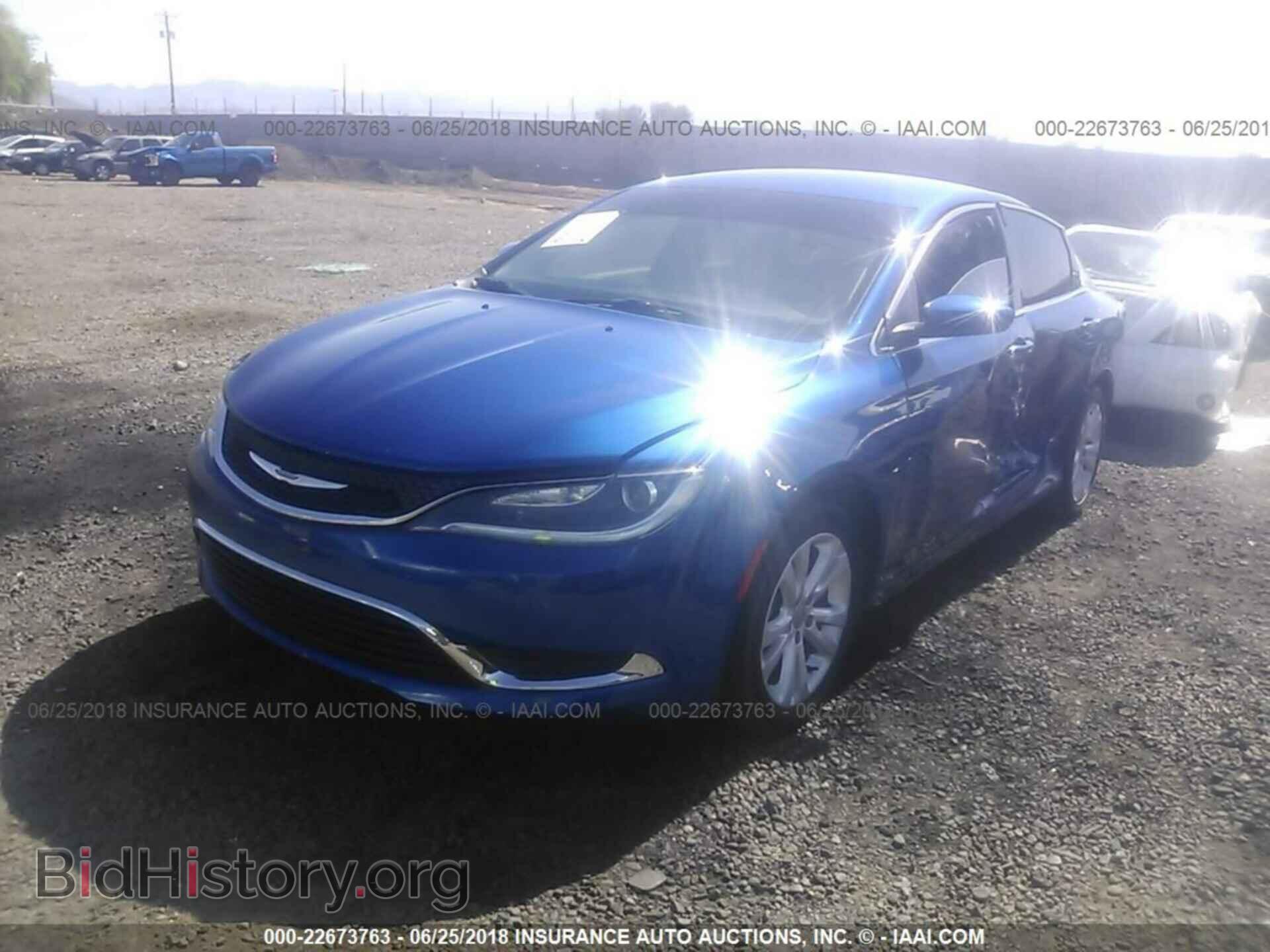 2016 Chrysler 200 - VIN: 1C3CCCAB8GN160909 - Фото 2