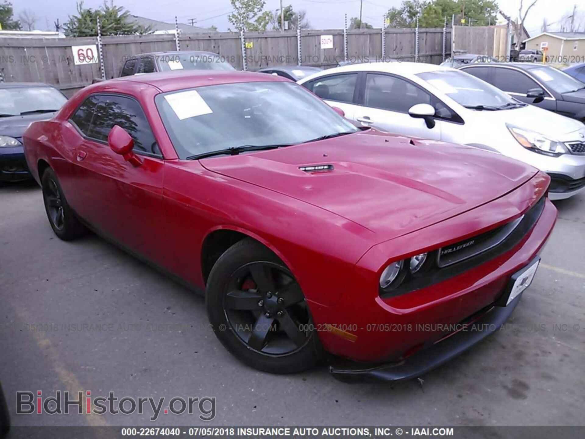 Фотография 2C3CDYAG9CH189389 - Dodge Challenger 2012