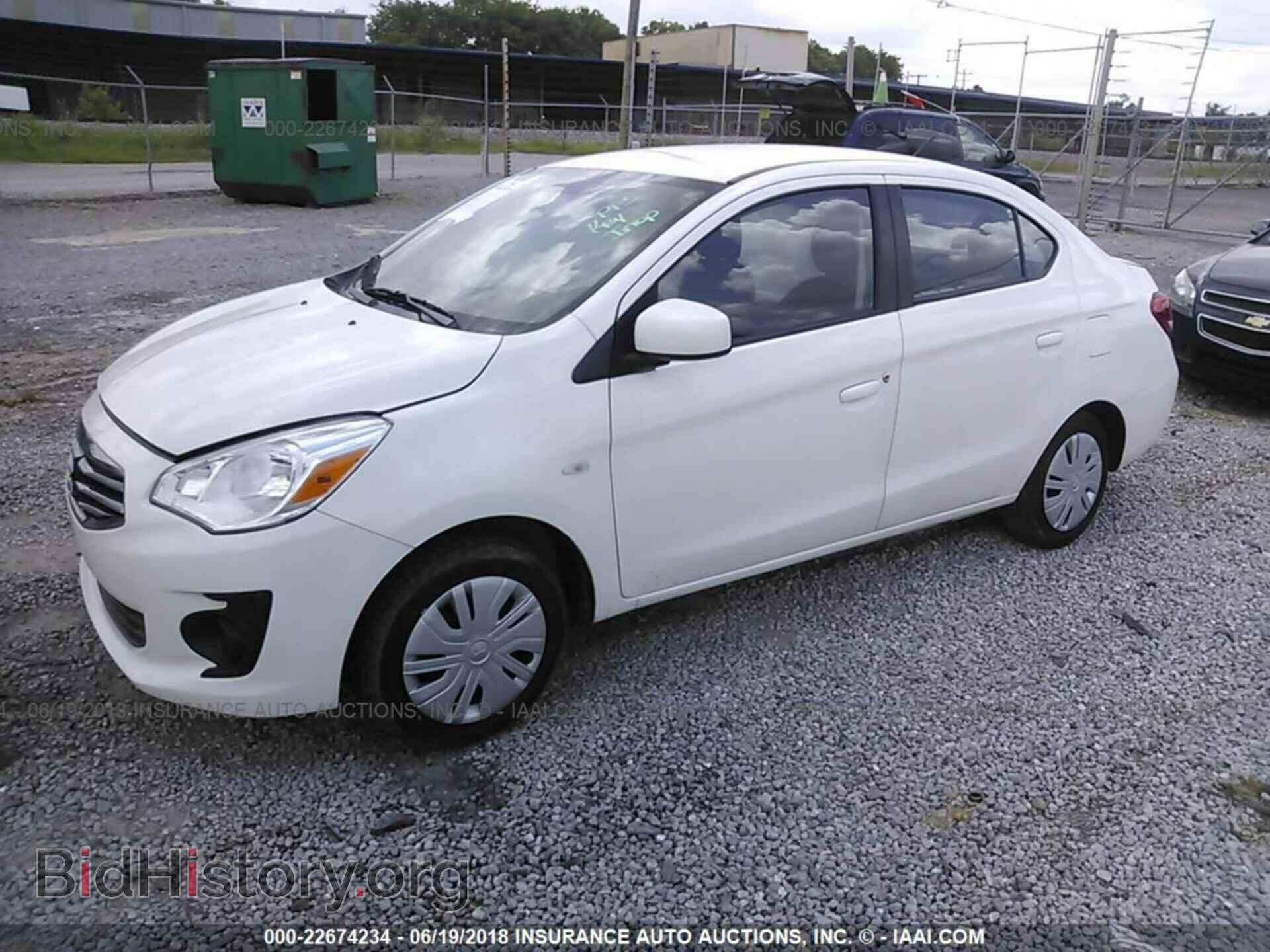 2017 Mitsubishi Mirage - VIN: ML32F3FJ6HHF11241 - Фото 2
