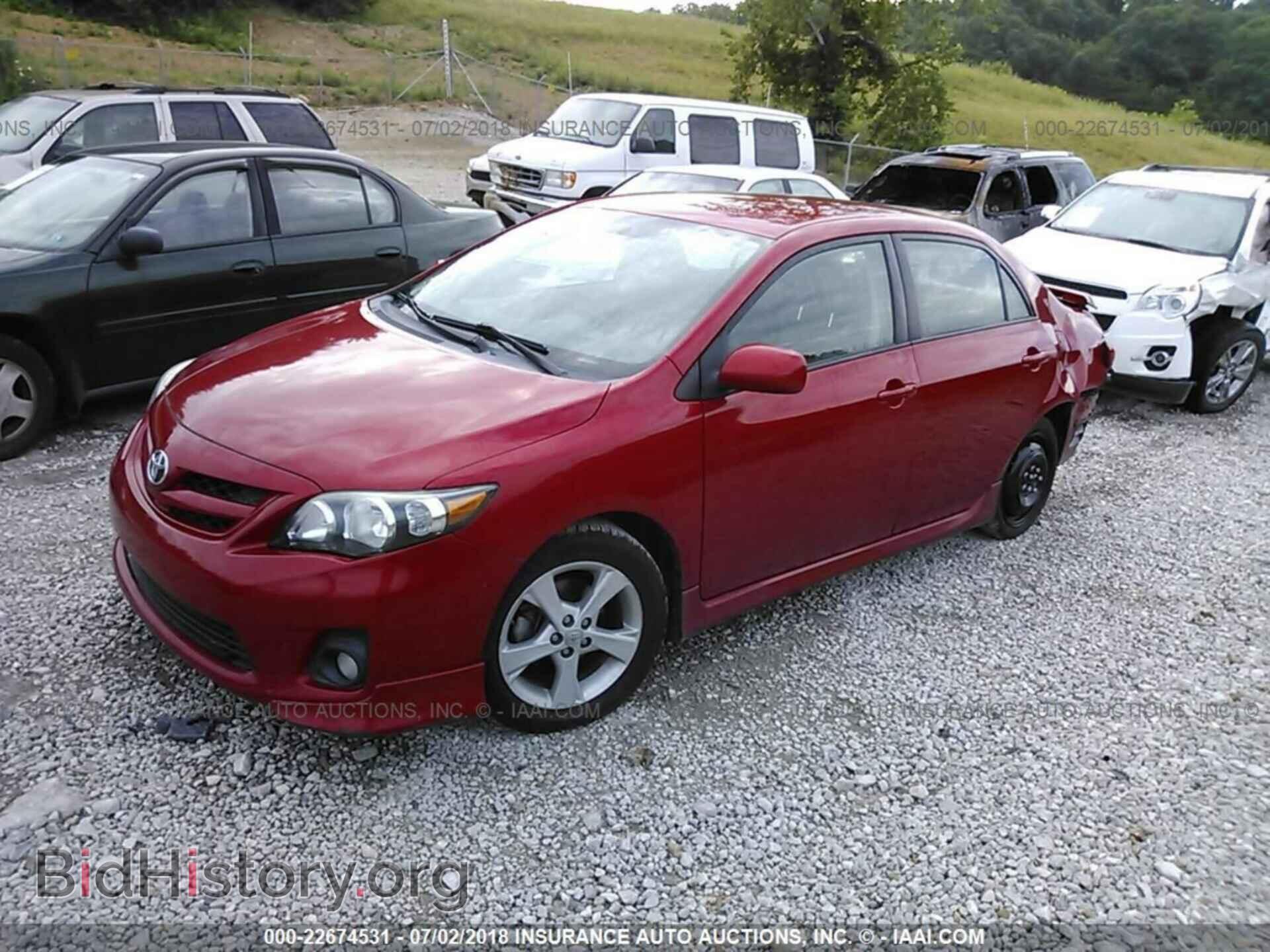 2013 TOYOTA COROLLA - VIN: 5YFBU4EE1DP129451 - Фото 2