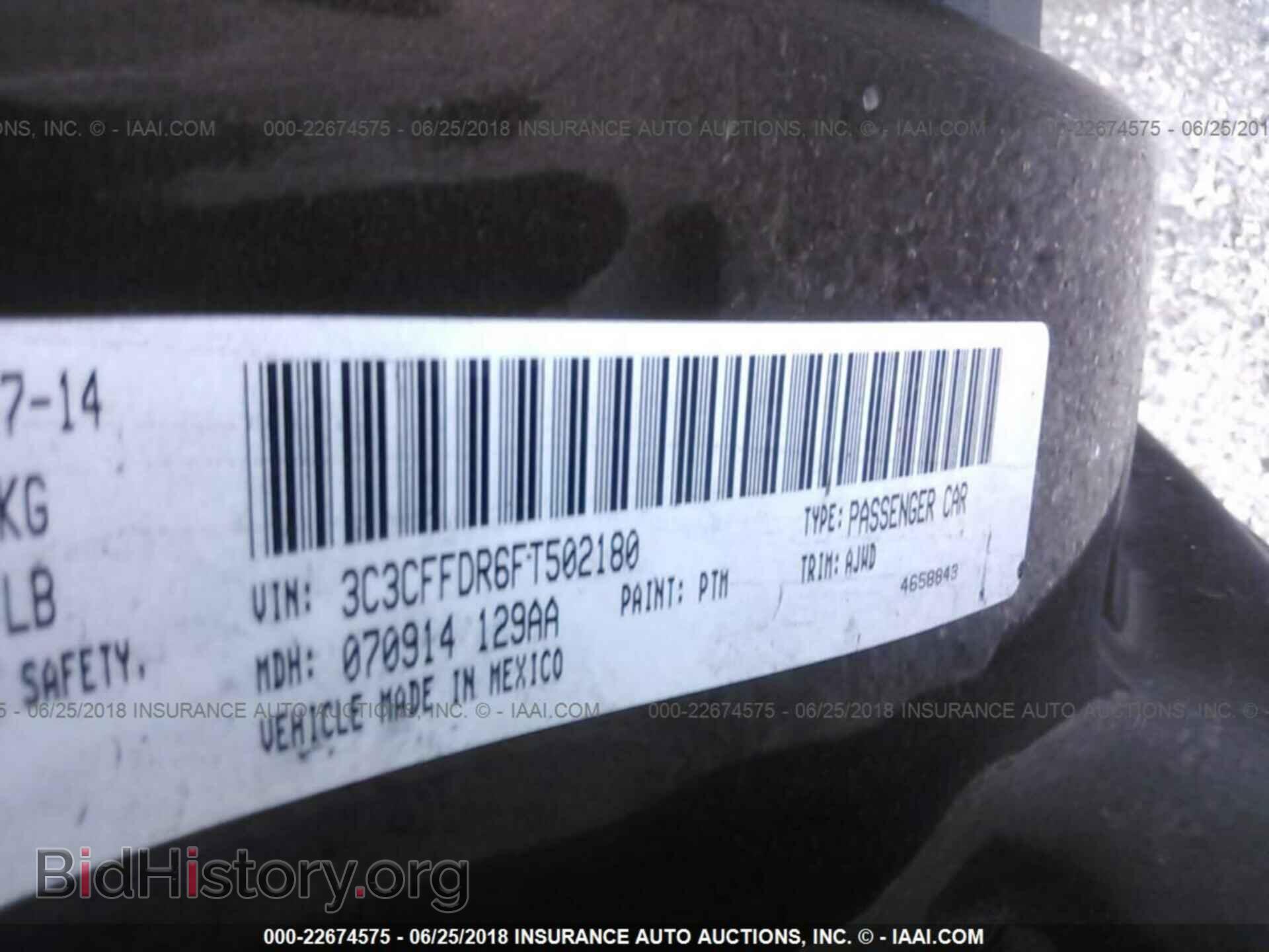 2015 Fiat 500 - VIN: 3C3CFFDR6FT502180 - Photo 9